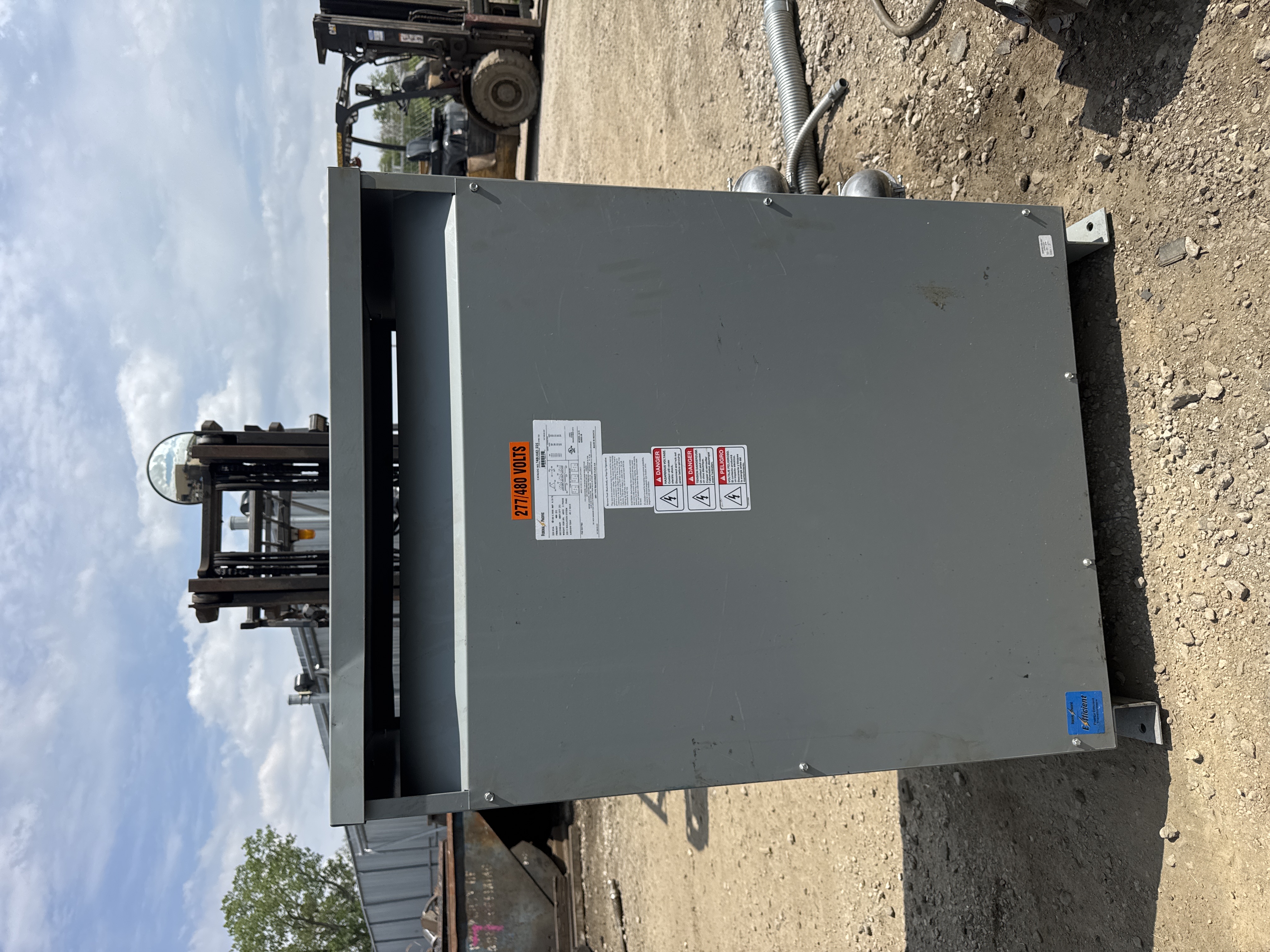 Federal Pacific T48LH42-225 225kVA 480V-480Y/277V 3-Ph Transformer