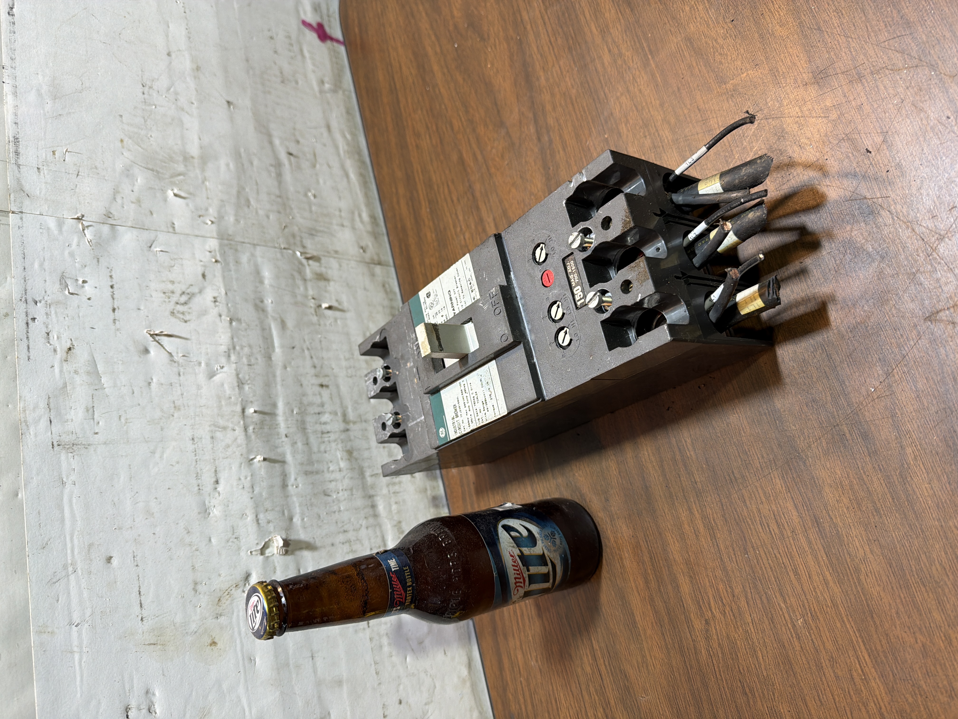 GE TFJ236150 150A 3P Circuit Breaker 600VAC 500VDC MAG ADJ