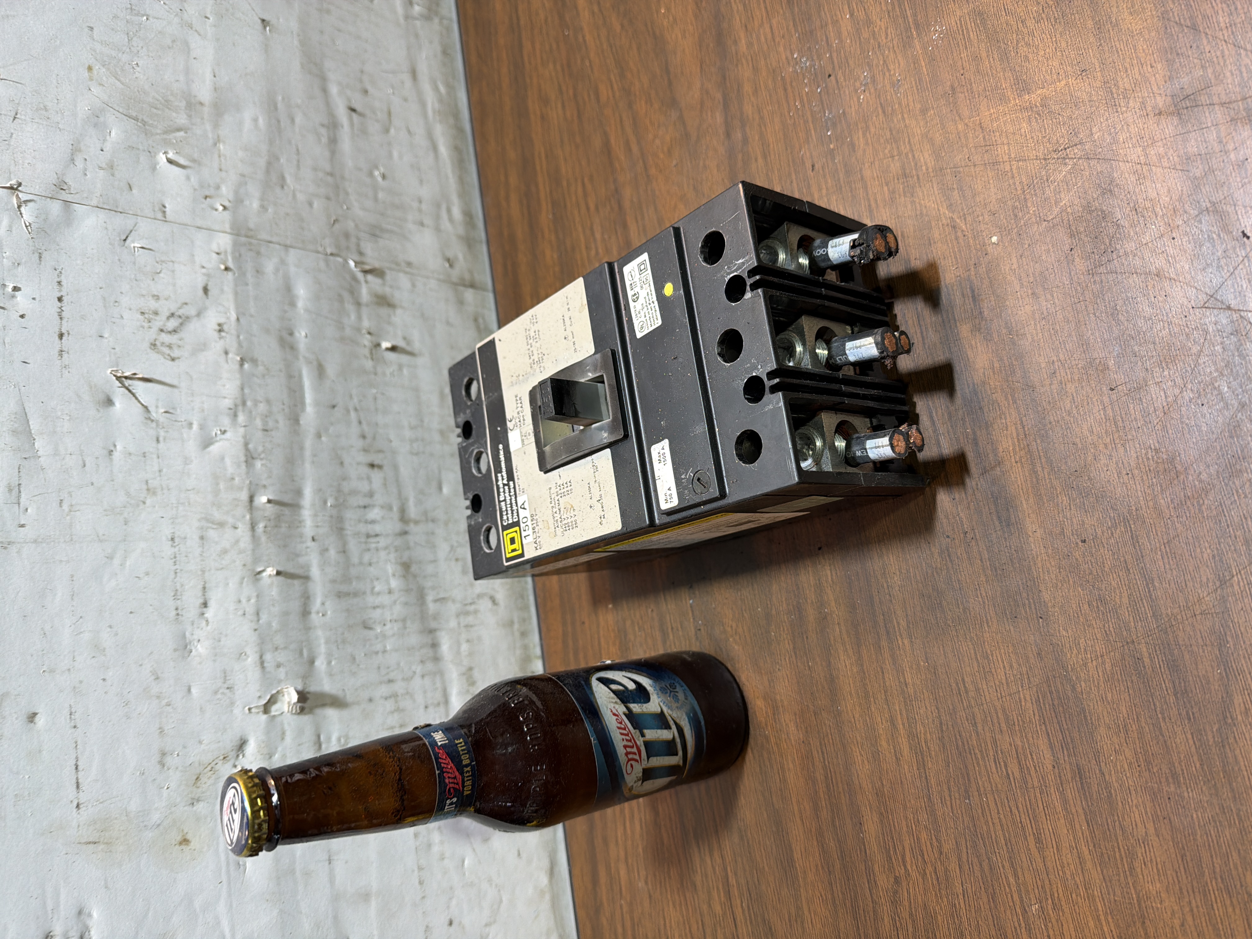 Square D KAL36150 3-Pole 150A 600V Molded Case Circuit Breaker