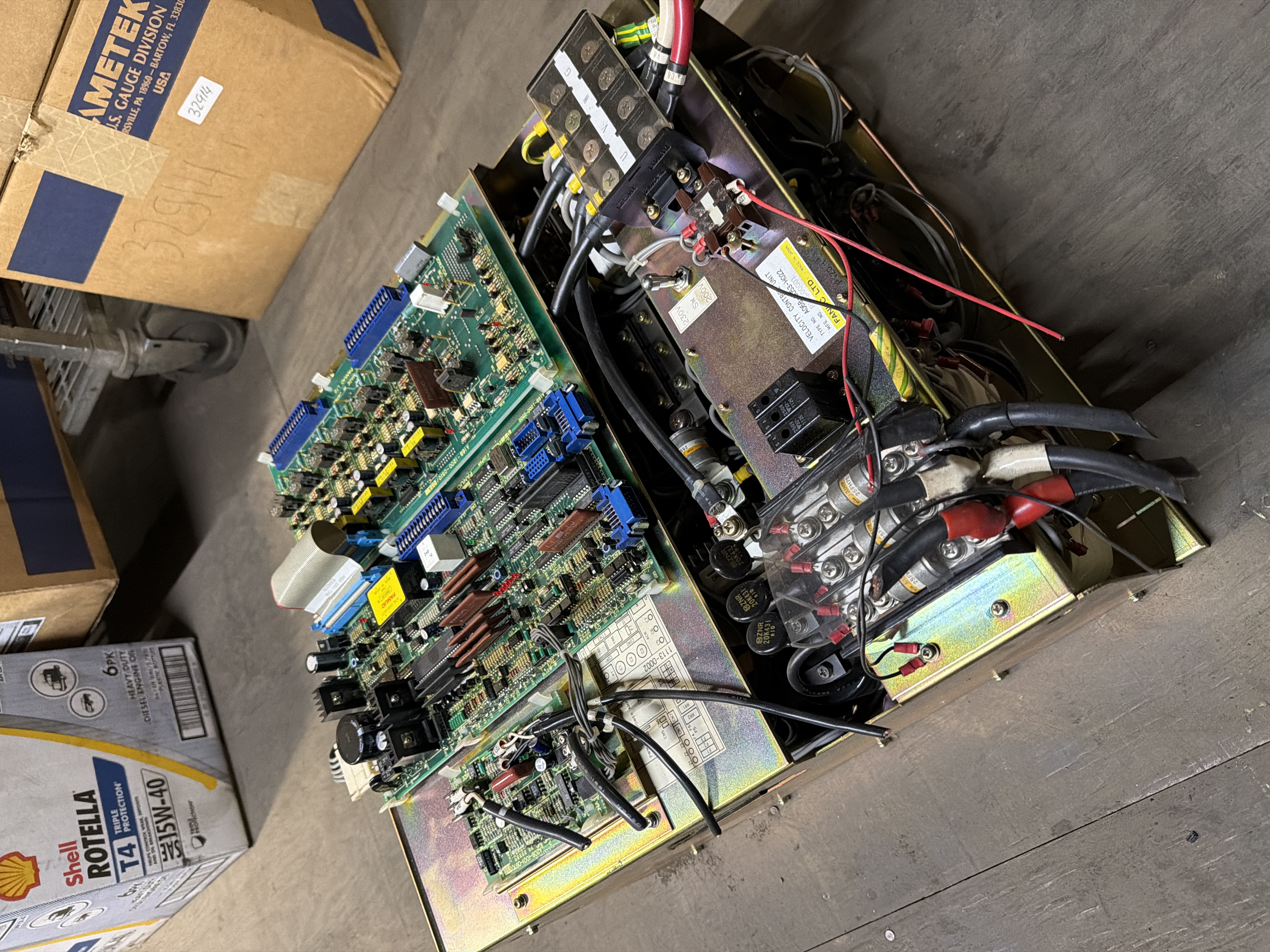 Fanuc A06B-6053-H022 Velocity Control Unit Servo Drive Amplifier