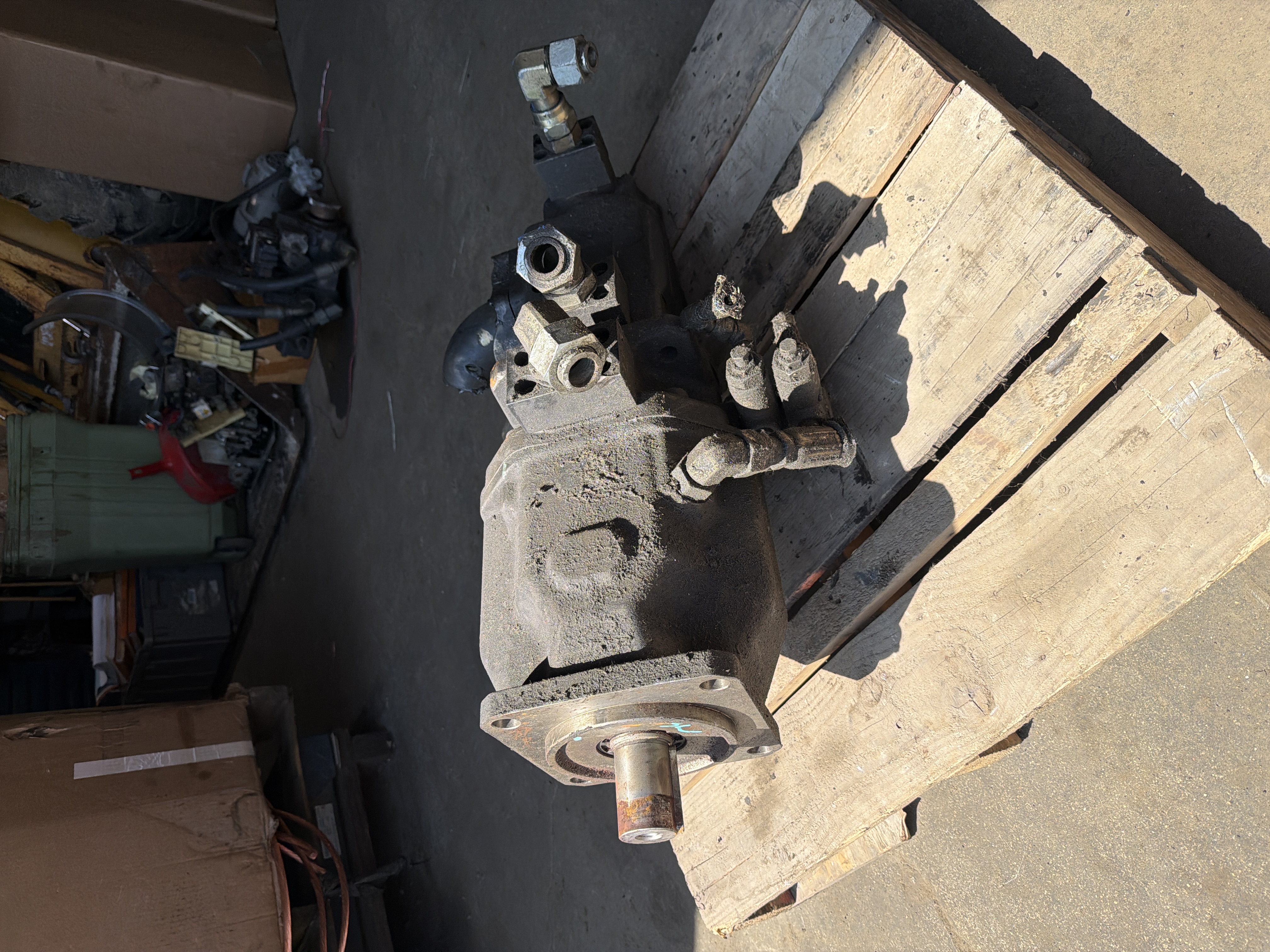 Heavy Duty Hydraulic Motor Pump 917201/E 93467741C EN-GJL-300 Used