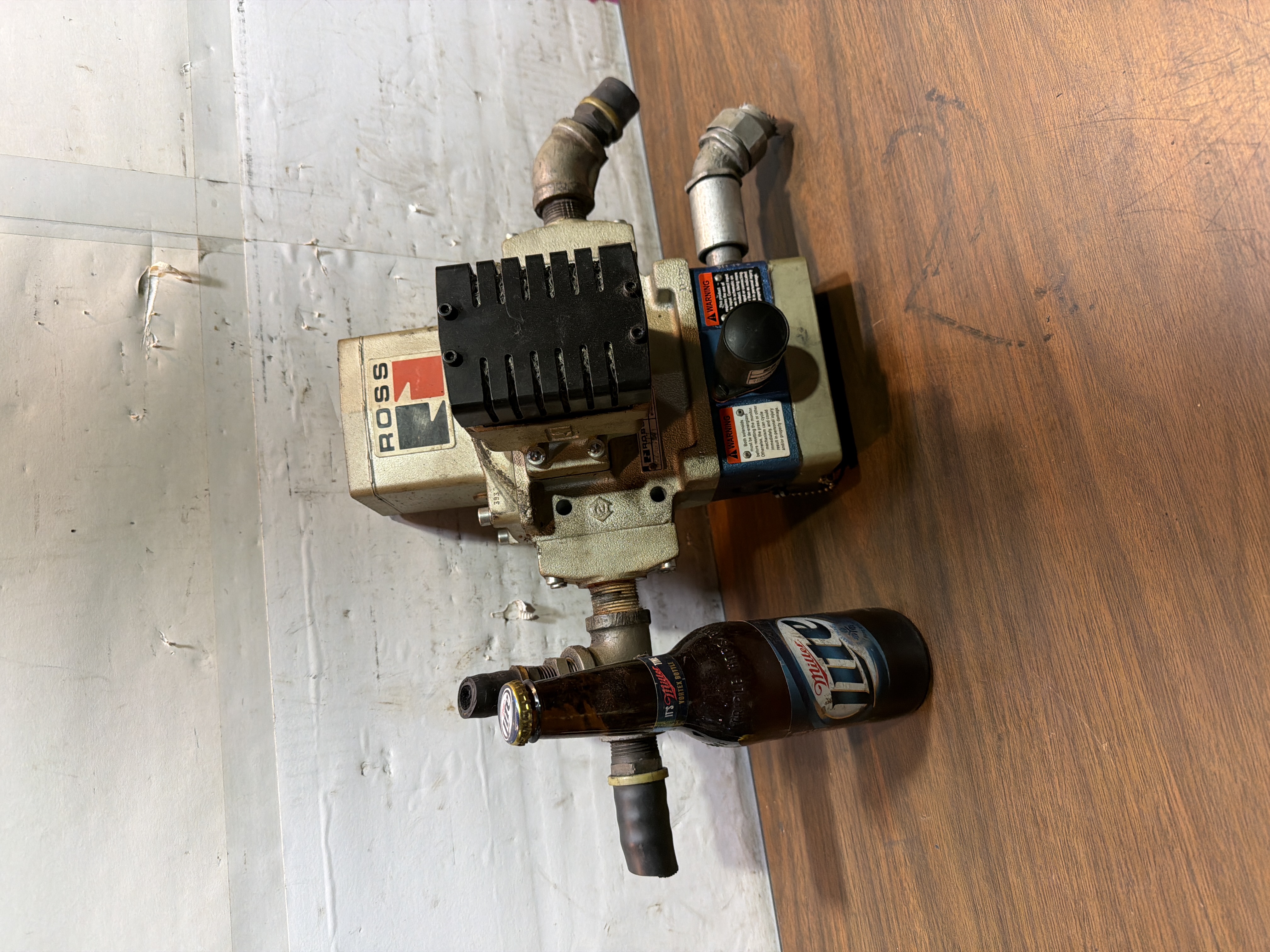Ross J573A0091 Dual Pneumatic Solenoid Control Valve 110-120V