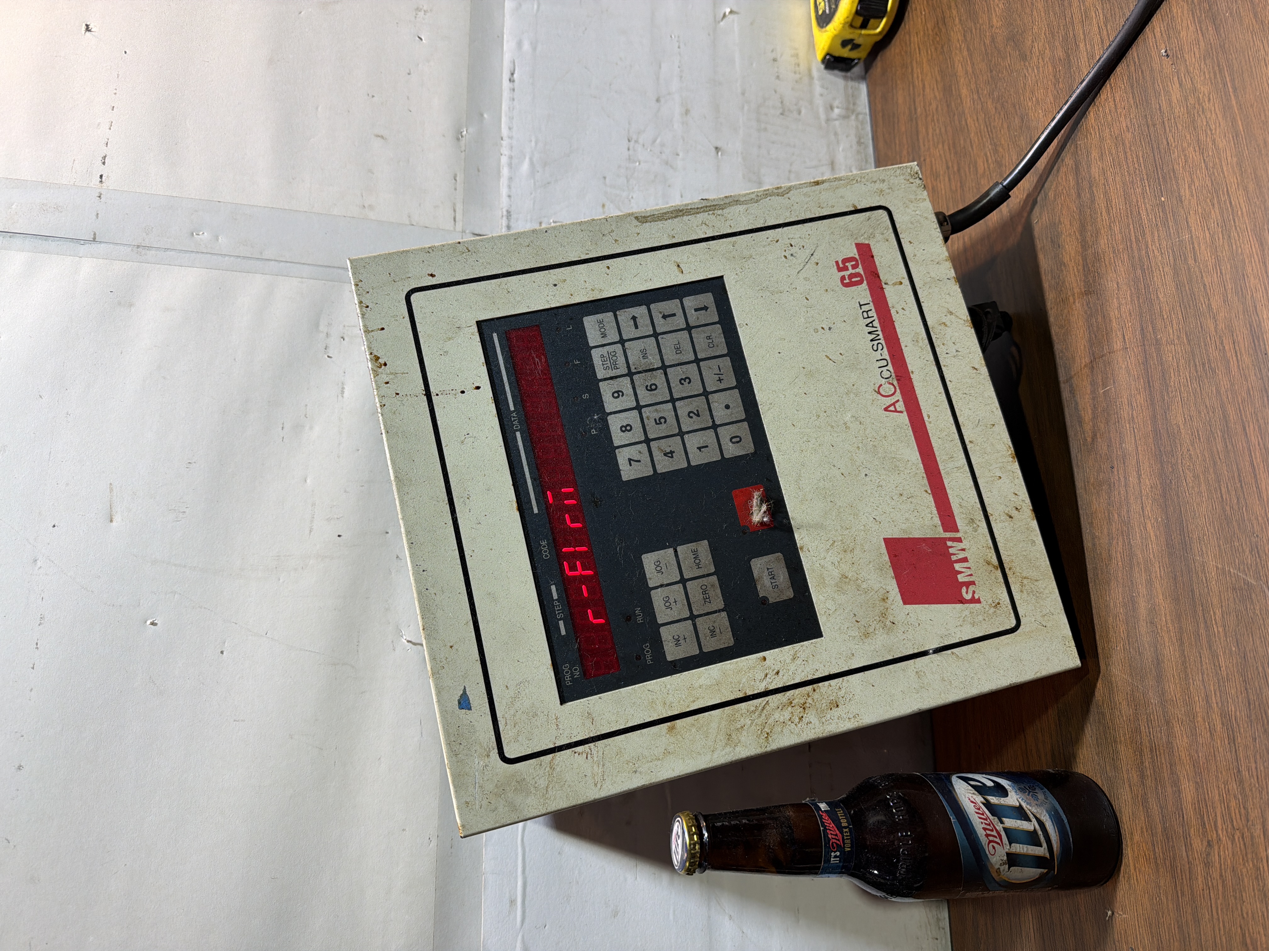 SMW Accu-Smart 65 CNC Machine Control Panel Controller System-65