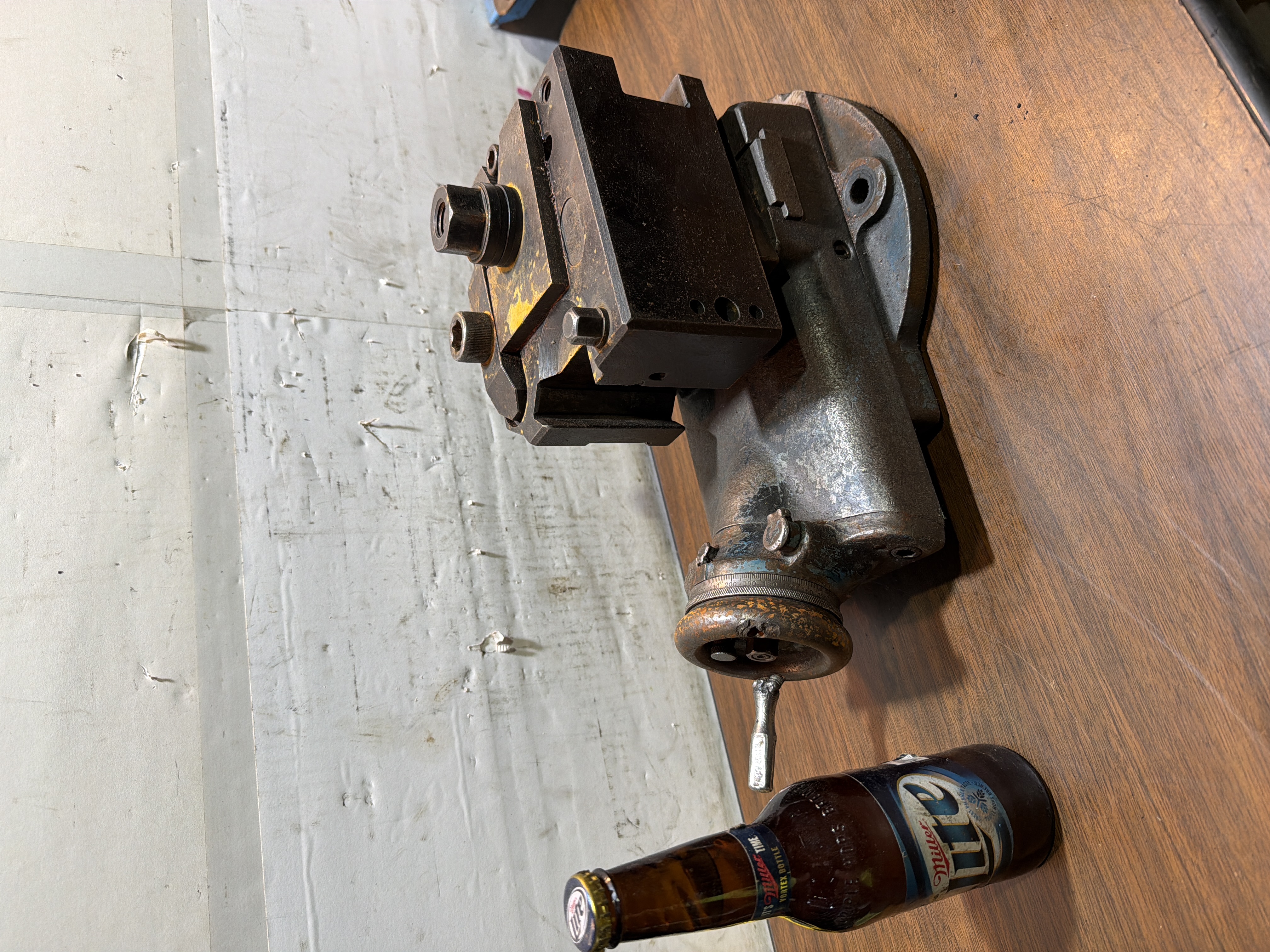 Impero M/T.16 Turret Tool Post came from Pratt Whitney 16"Lathe