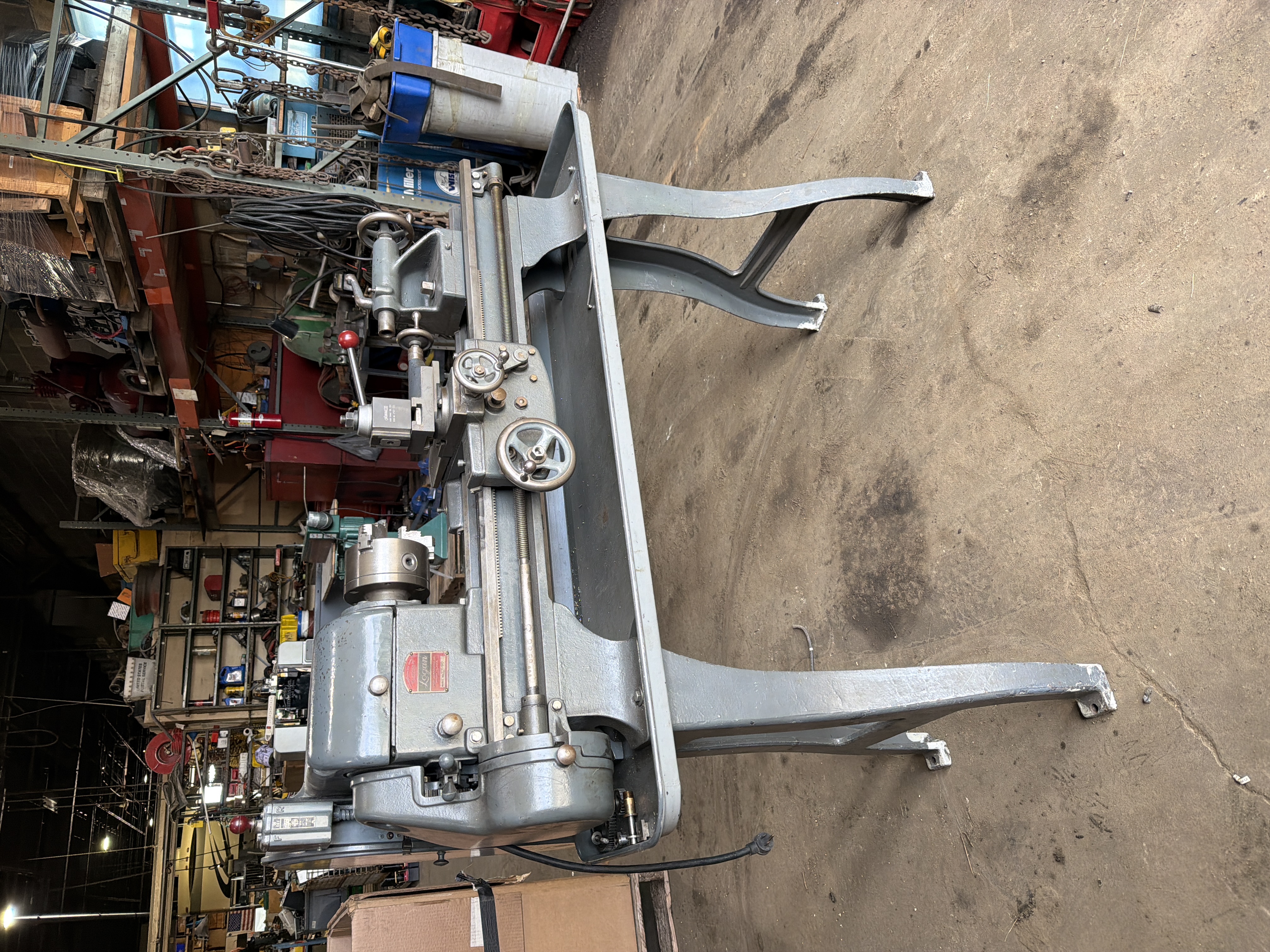 FOR PARTS!Vintage Logan Model 850 Screw Cutting Metal Lathe