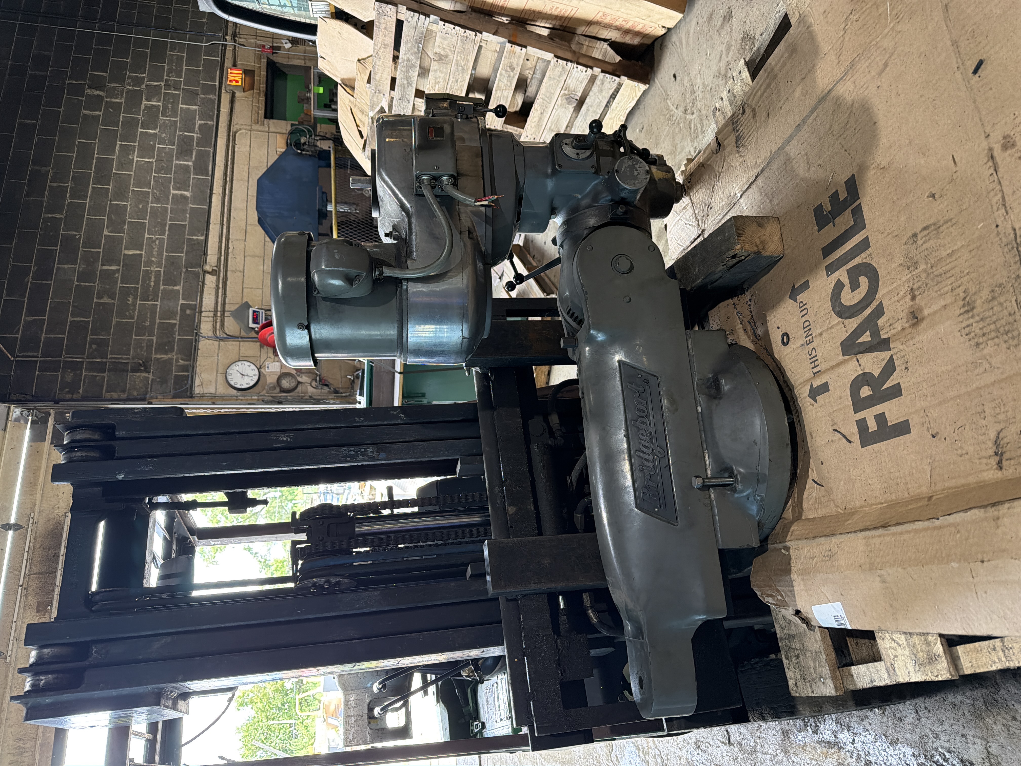 Bridgeport 2J Variable Speed Milling Machine Head 2 HP 3 Phase Motor