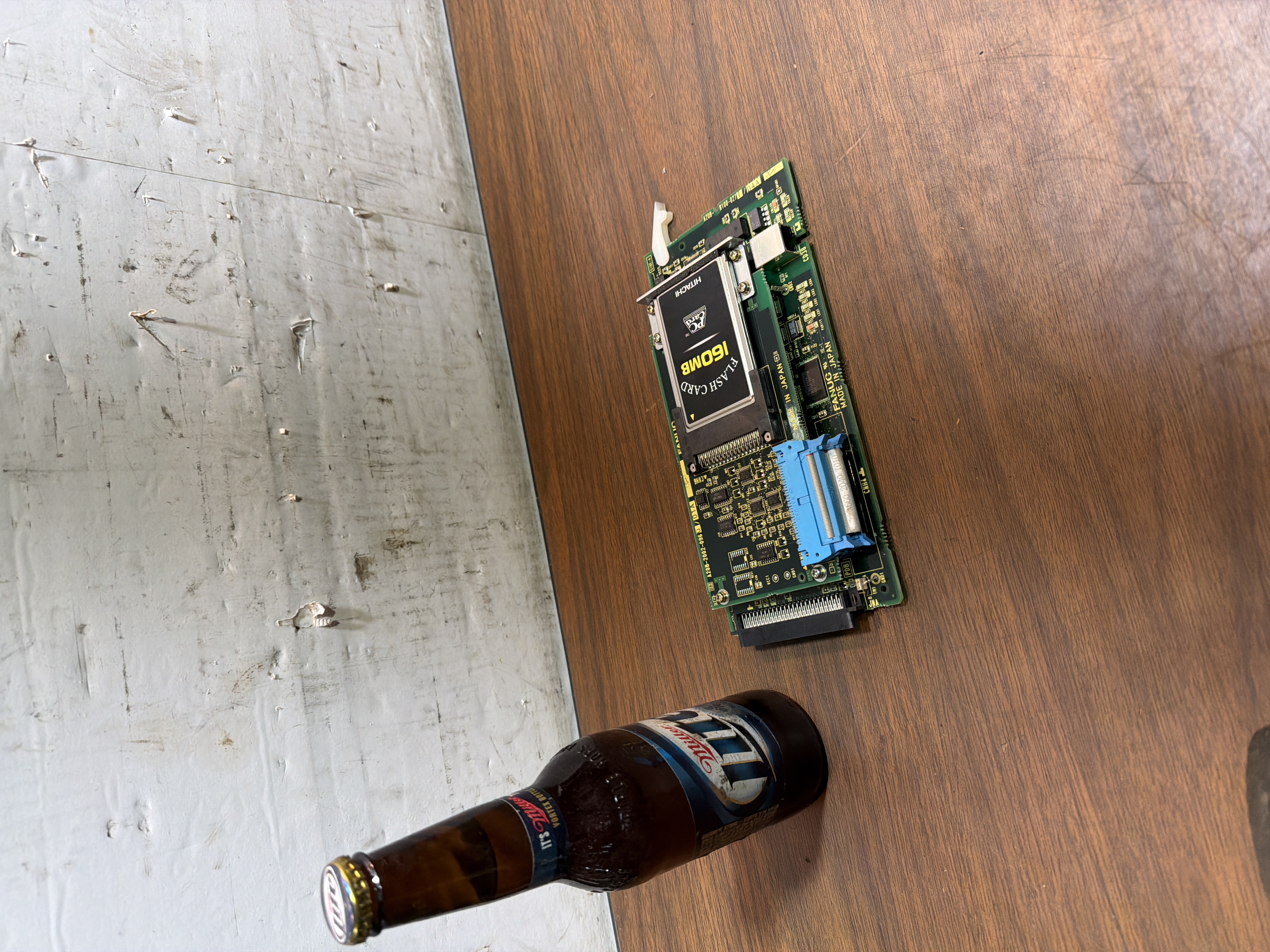 Fanuc A20B-2002-0960 Board with 160MB Hitachi PC Flash Card