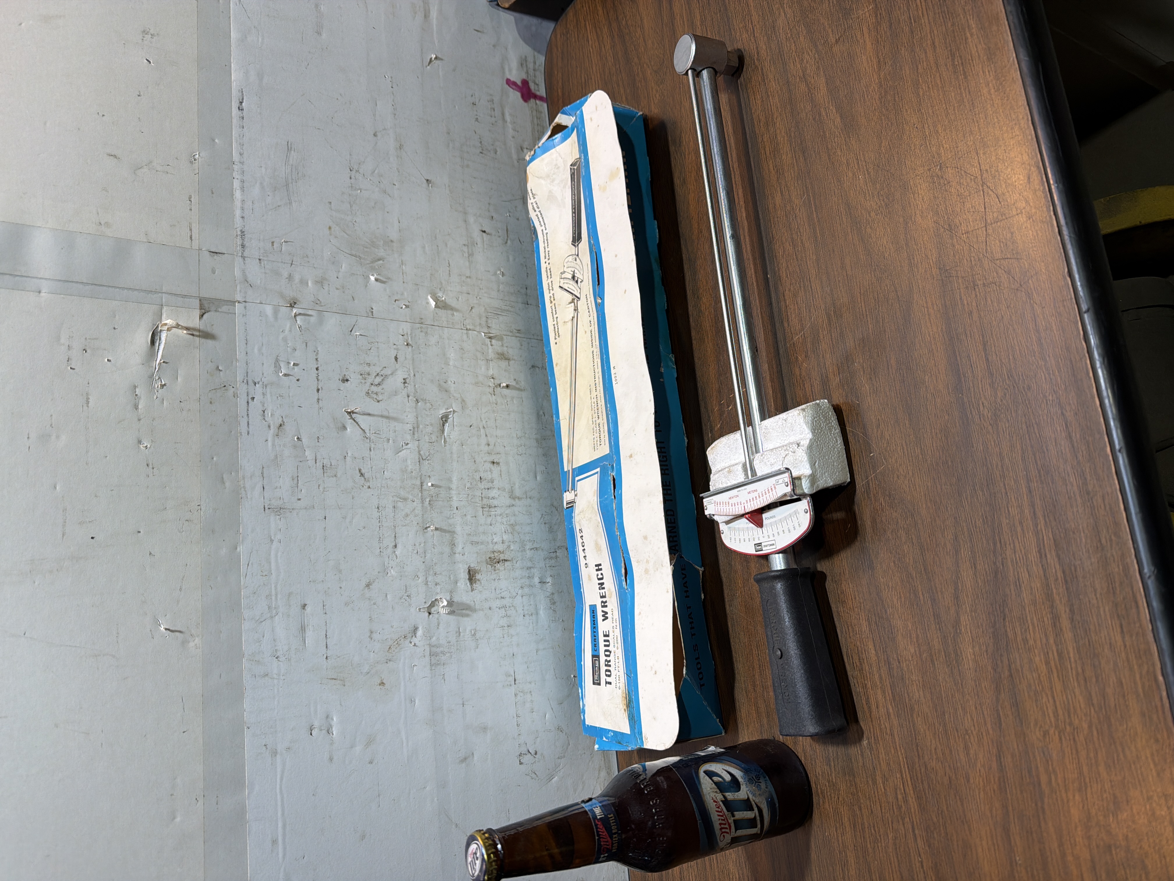 NEW!Vintage Sears Craftsman Torque Wrench 944642 USA 0-150 ft-lb