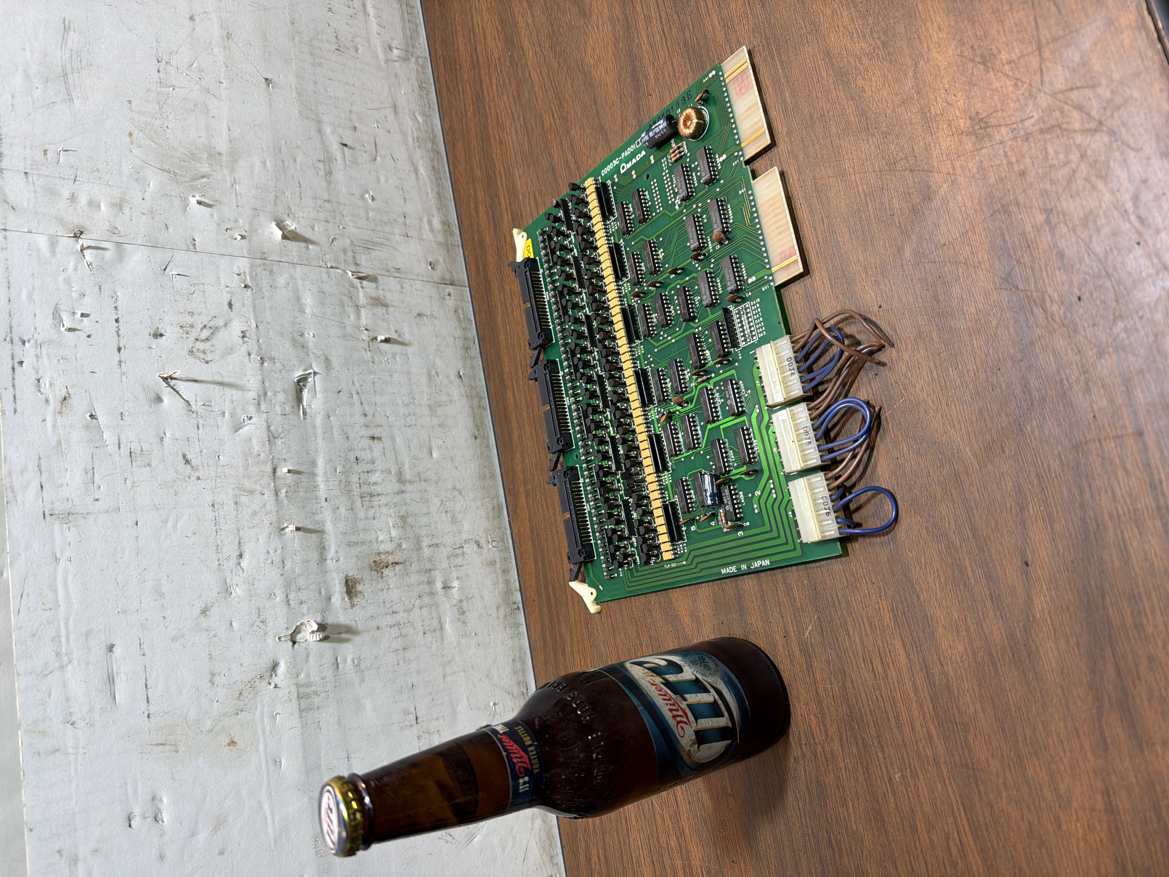 Amada C0003C-PAD01 Circuit Board Industrial CNC I/O Controller Card
