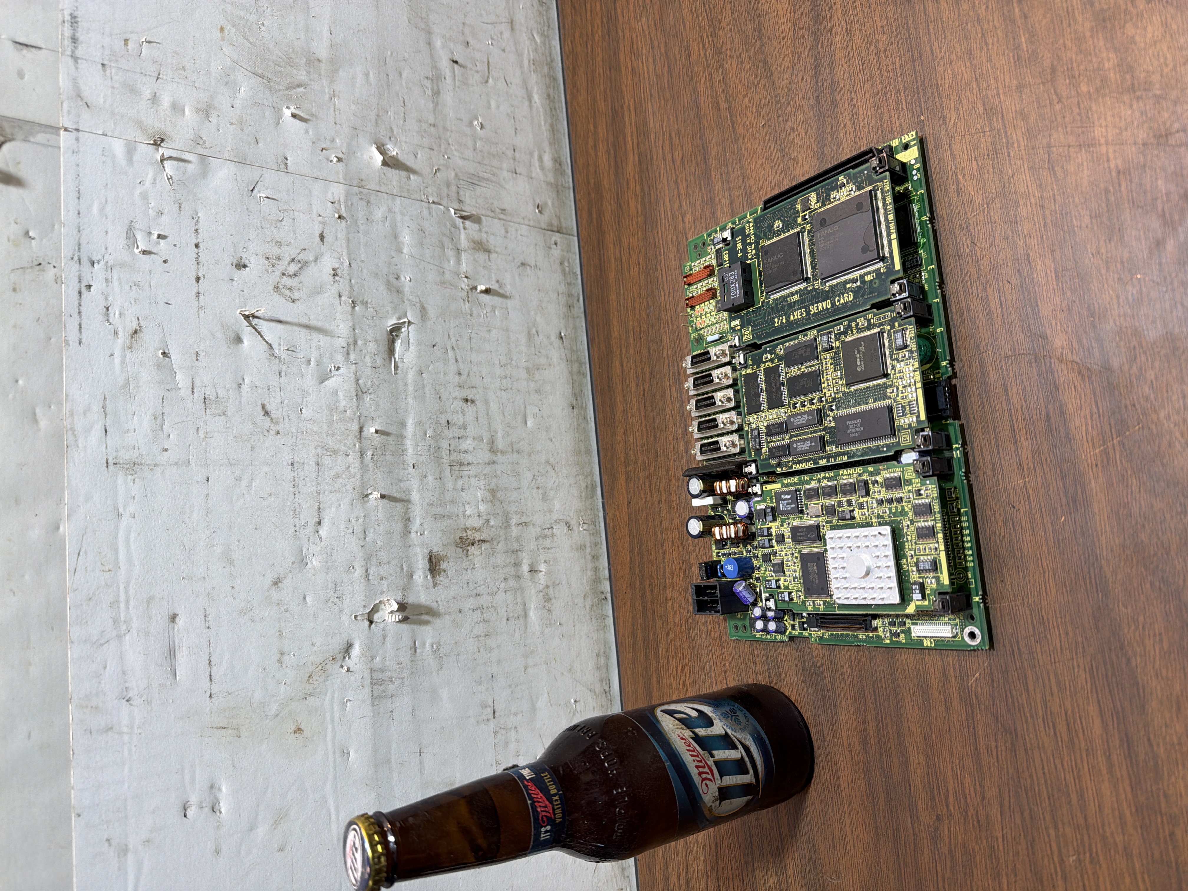 Fanuc A20B-8100-0130 3/4 Axes Servo Card w/A20B-3300-0120 Modules