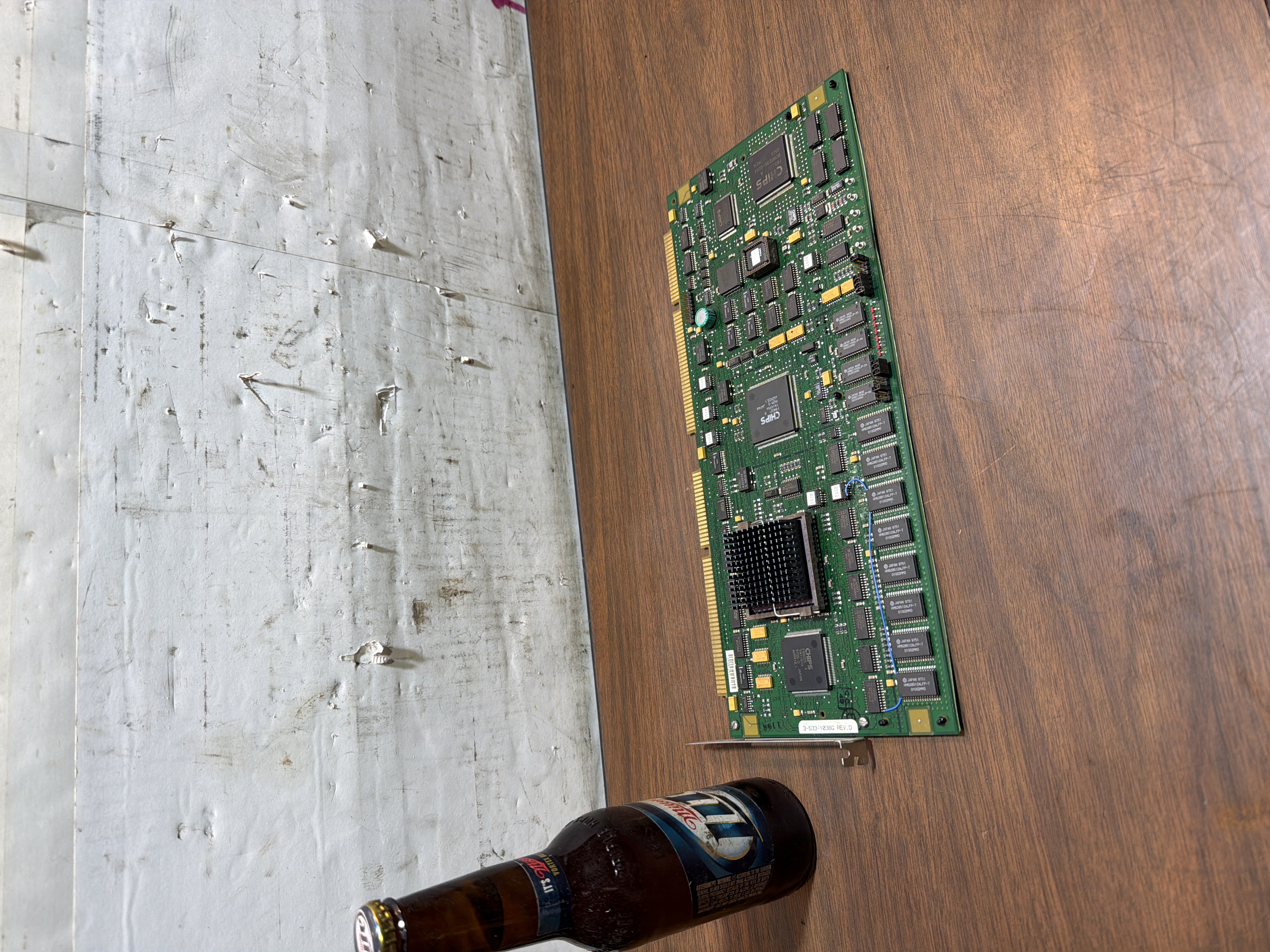 Cincinnati Milacron 3-533-1038G Rev D P486 Industrial 4MB CPU Board