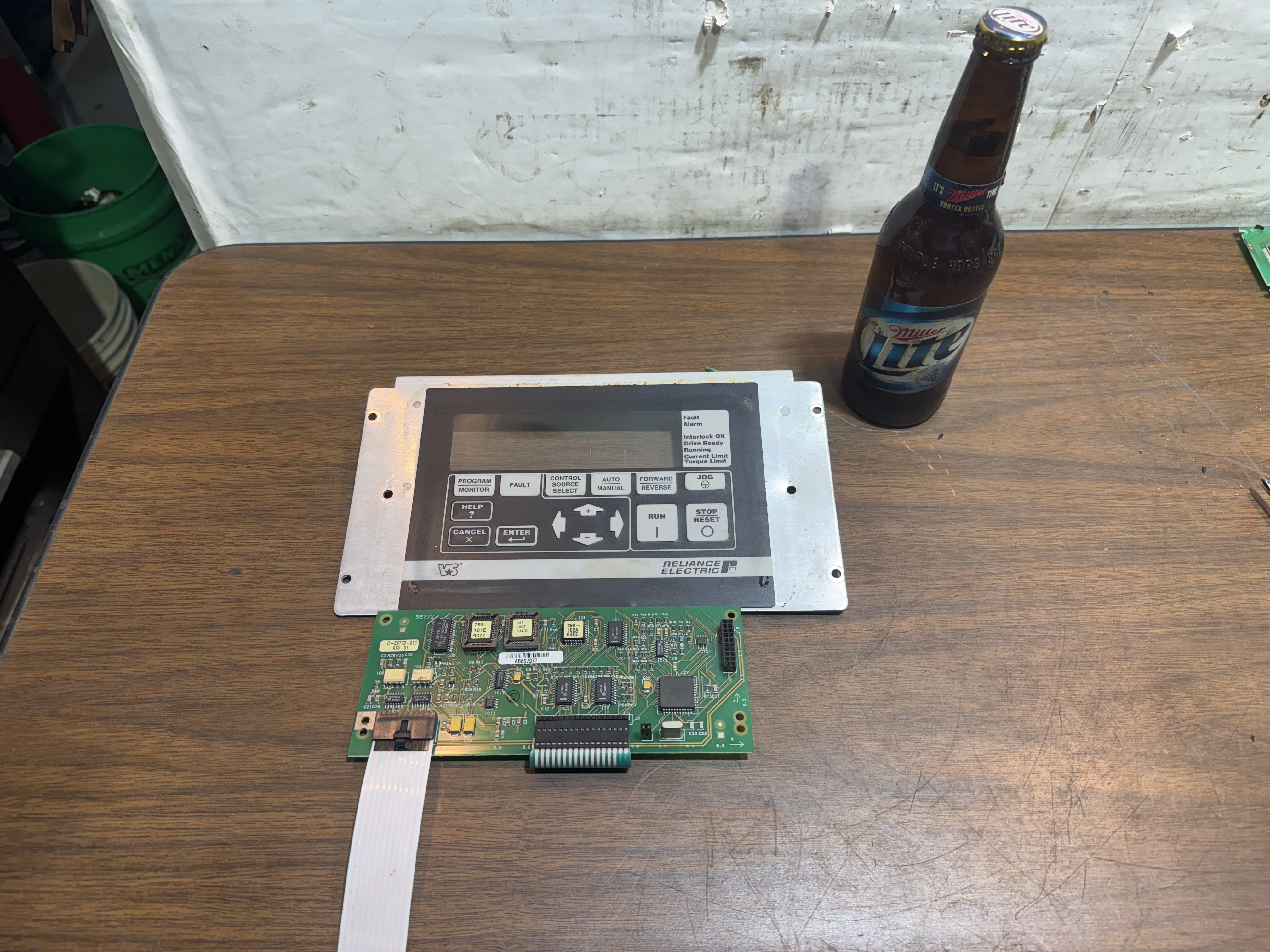 Reliance Electric 802273-13T OIM Control Panel 0-58772-310