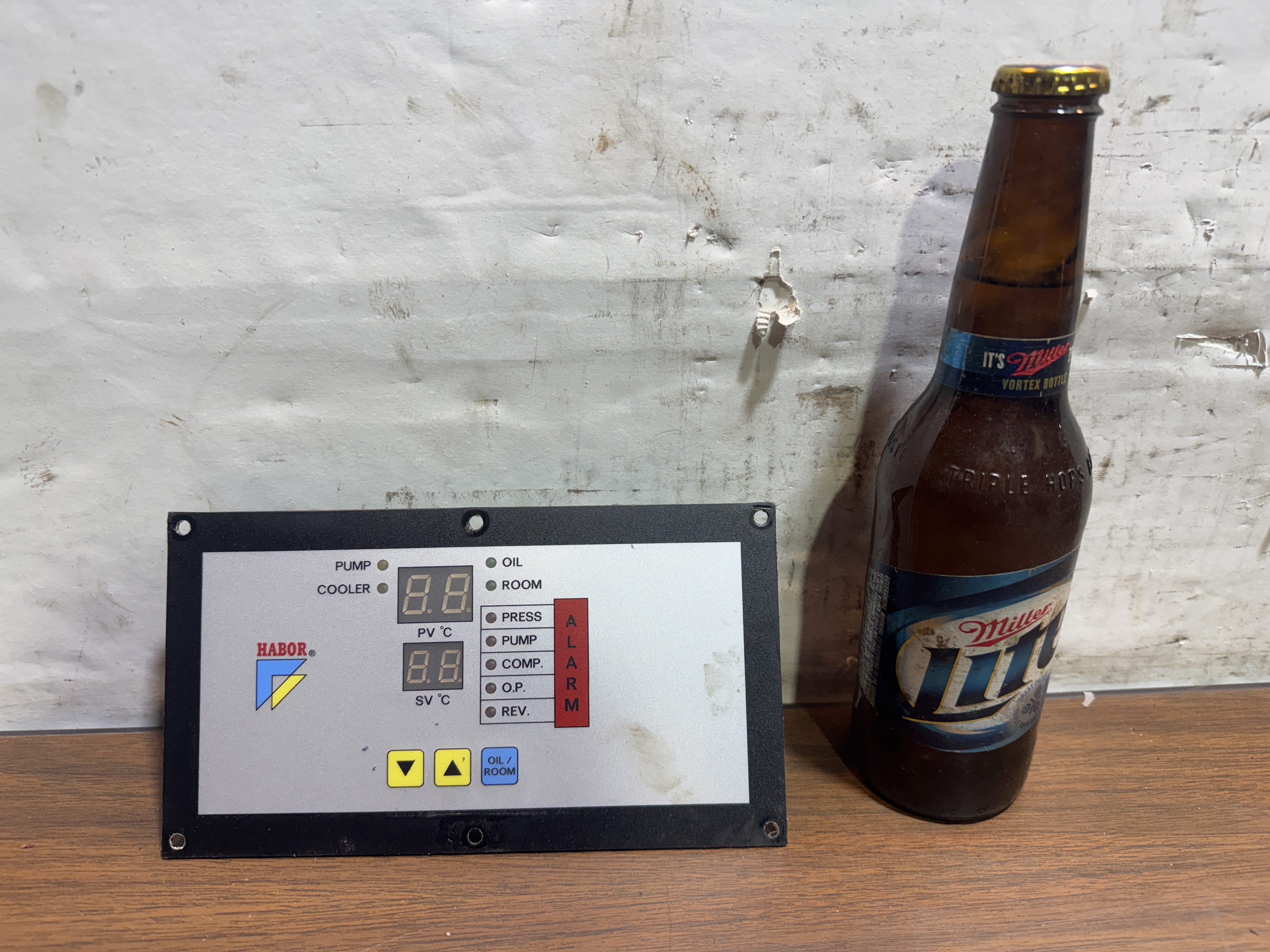 Habor ABTYPE-2B Temp Controller Panel MK2-6A CNC Chiller Oil Cooler