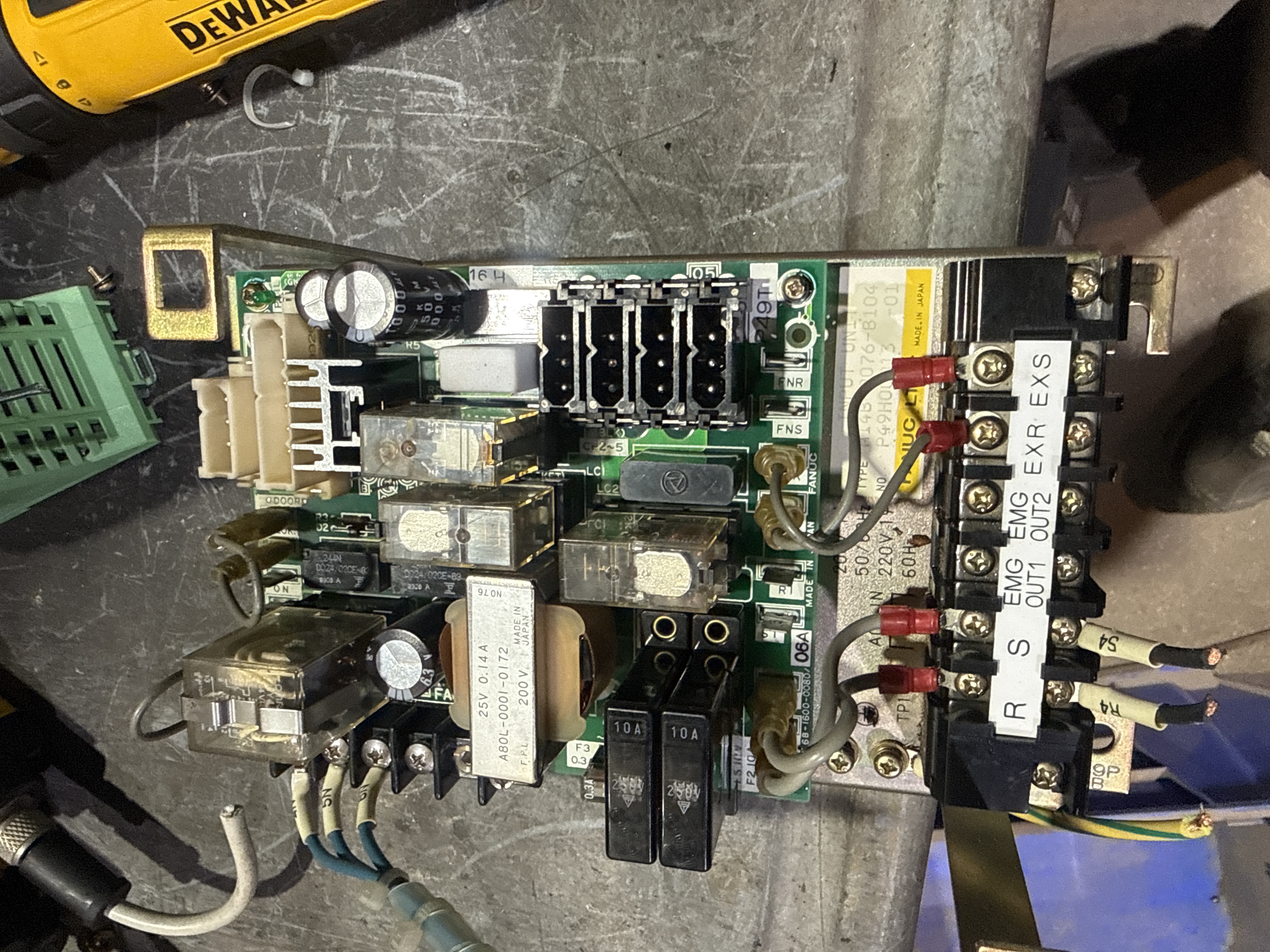 Fanuc A14B-0076-B104 Input Unit Power Supply Board A16B-1600-0080