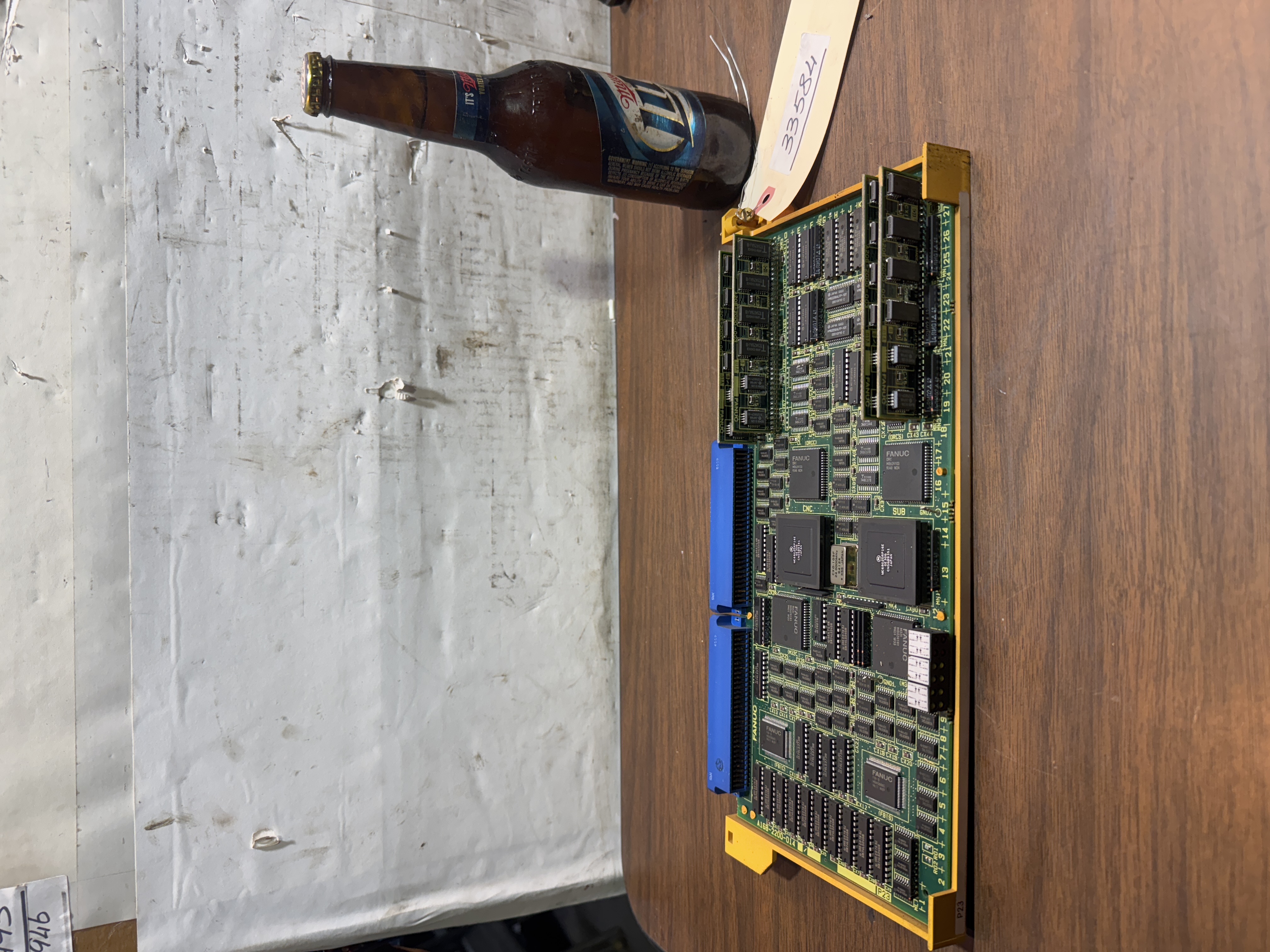 Fanuc A16B-2200-0140 Base 2 CPU Memory Board Series 15 CNC Control
