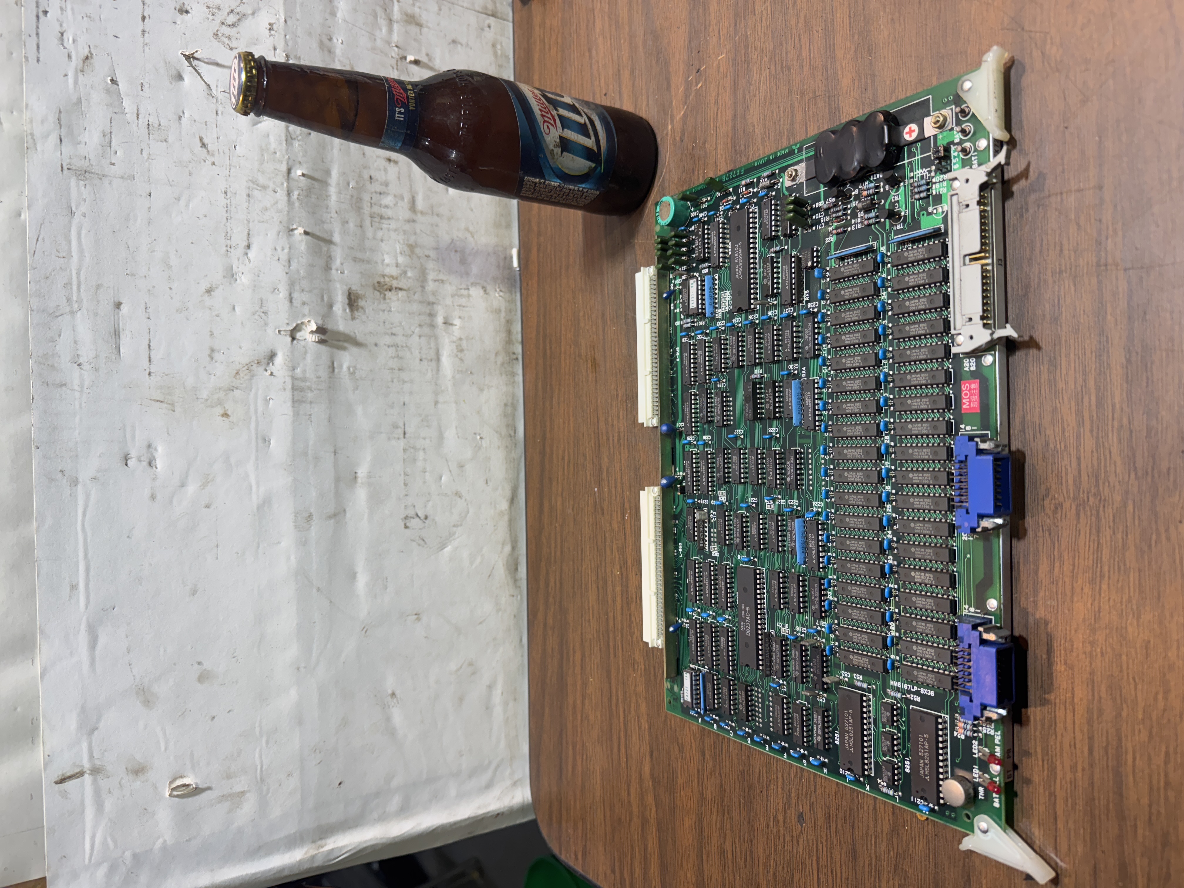 Mitsubishi FX727B CNC Memory Board BN624A534H01 Mazak Mazatrol M-2