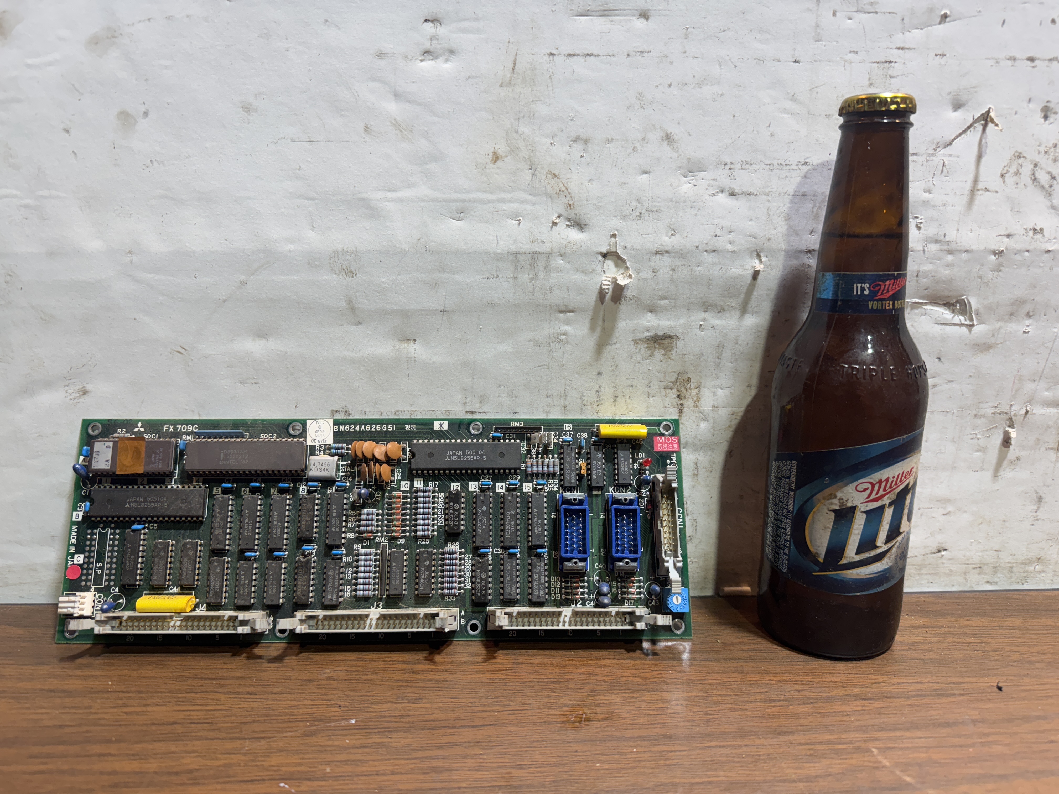 Mitsubishi FX709C CNC Operator Panel Board BN624A626G51