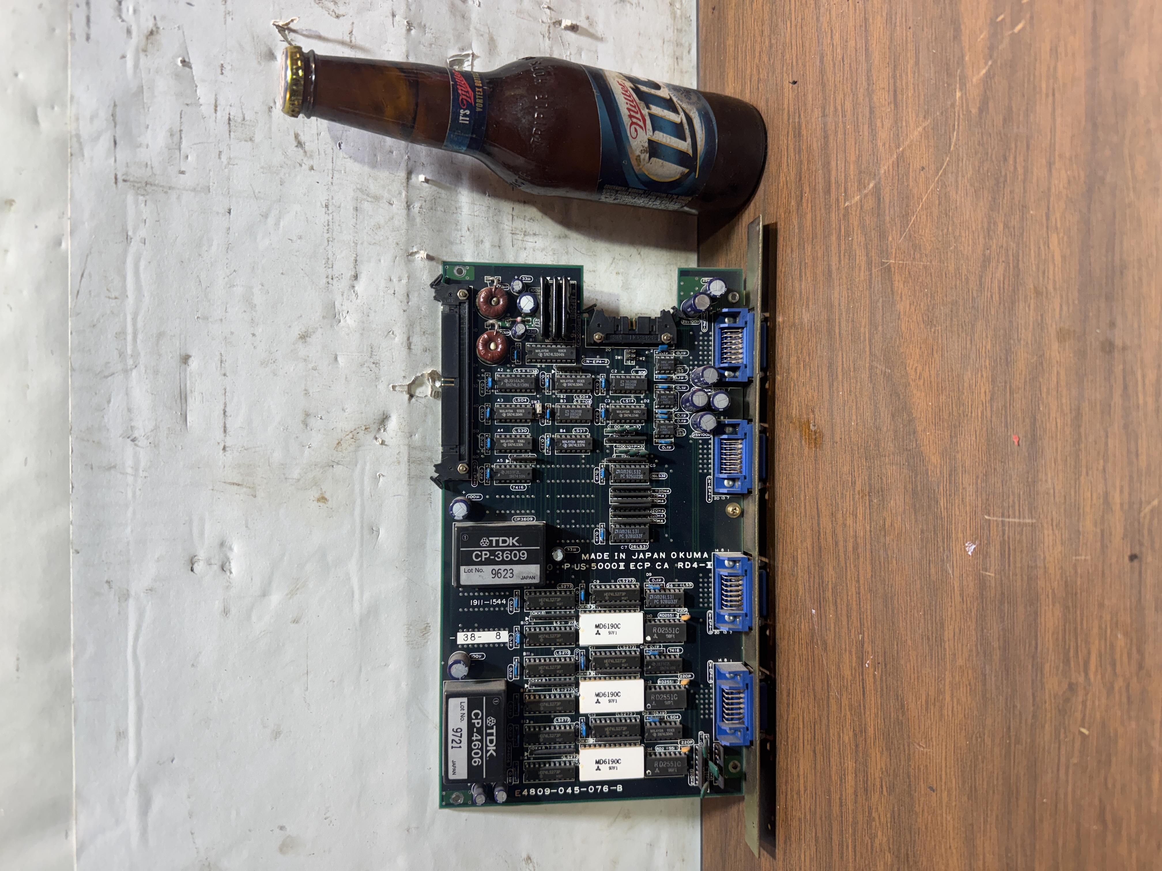 Okuma E4809-045-076-B OPUS-5000II ECP CA-RD4-II CNC I/O Control Board