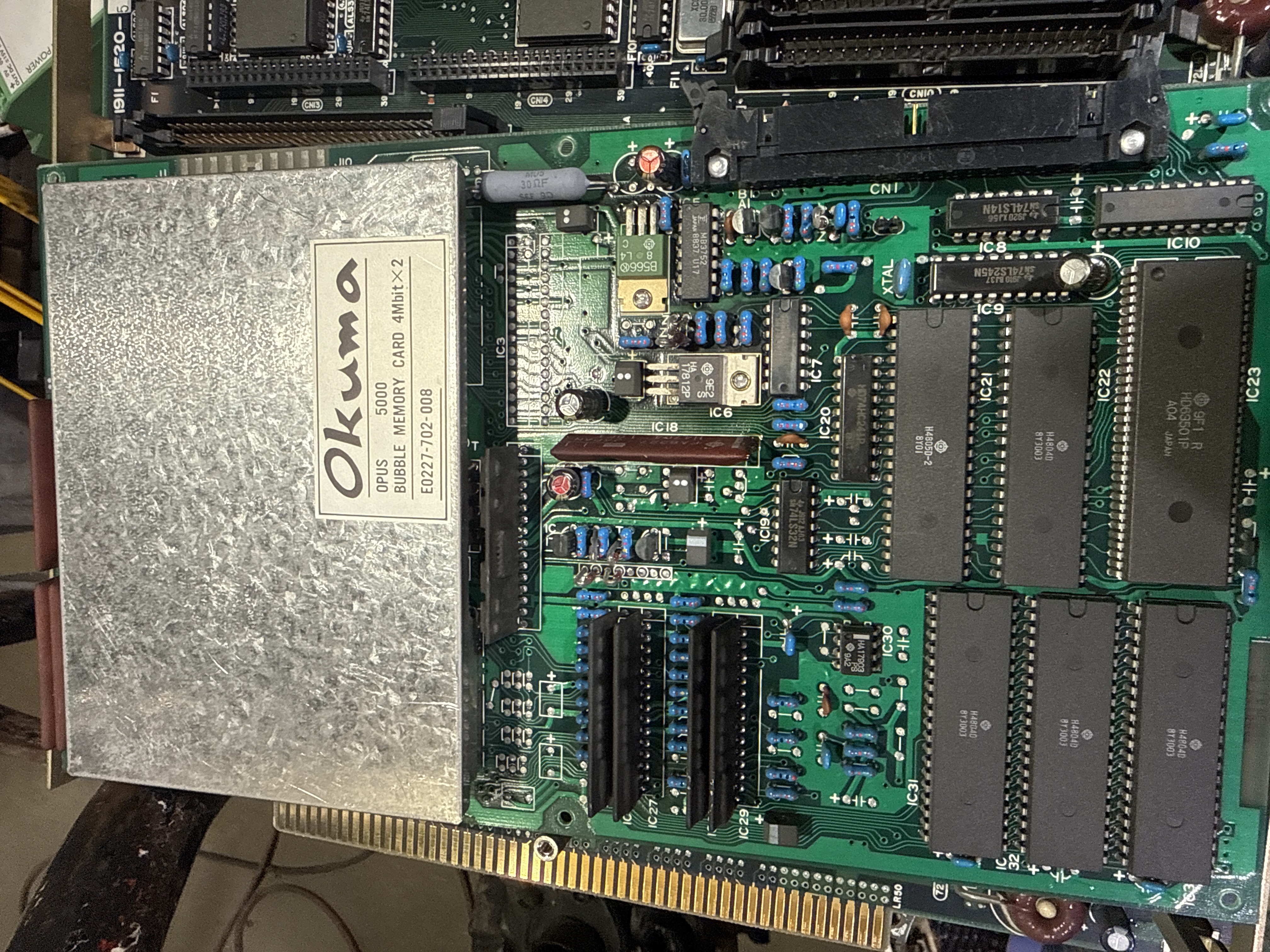 Okuma OPUS 5000 Bubble Memory Card E0227-702-008 CNC Board