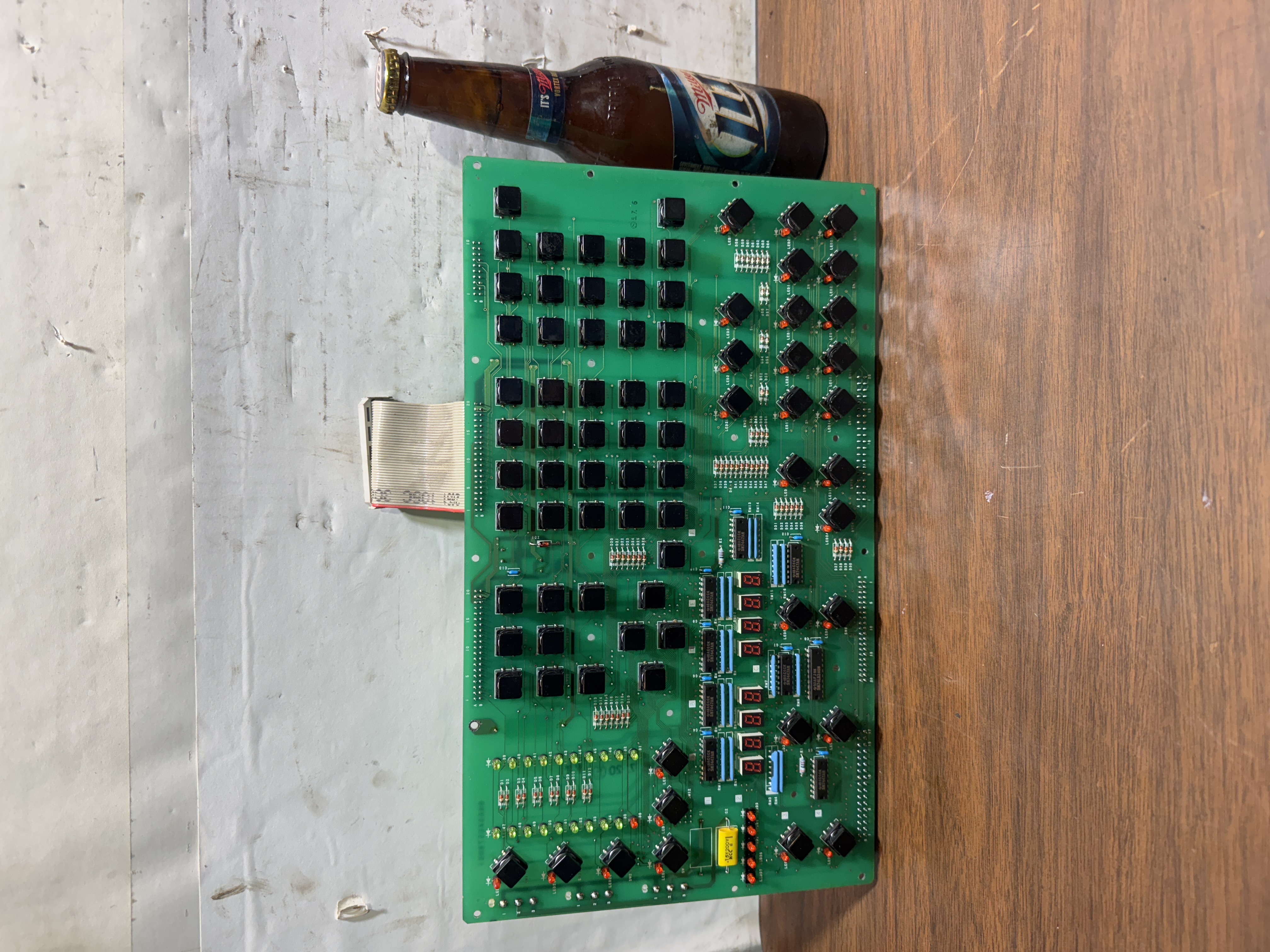 Mitsubishi QY901 QY901A Mazak CNC Keyboard Board BN634E578G51