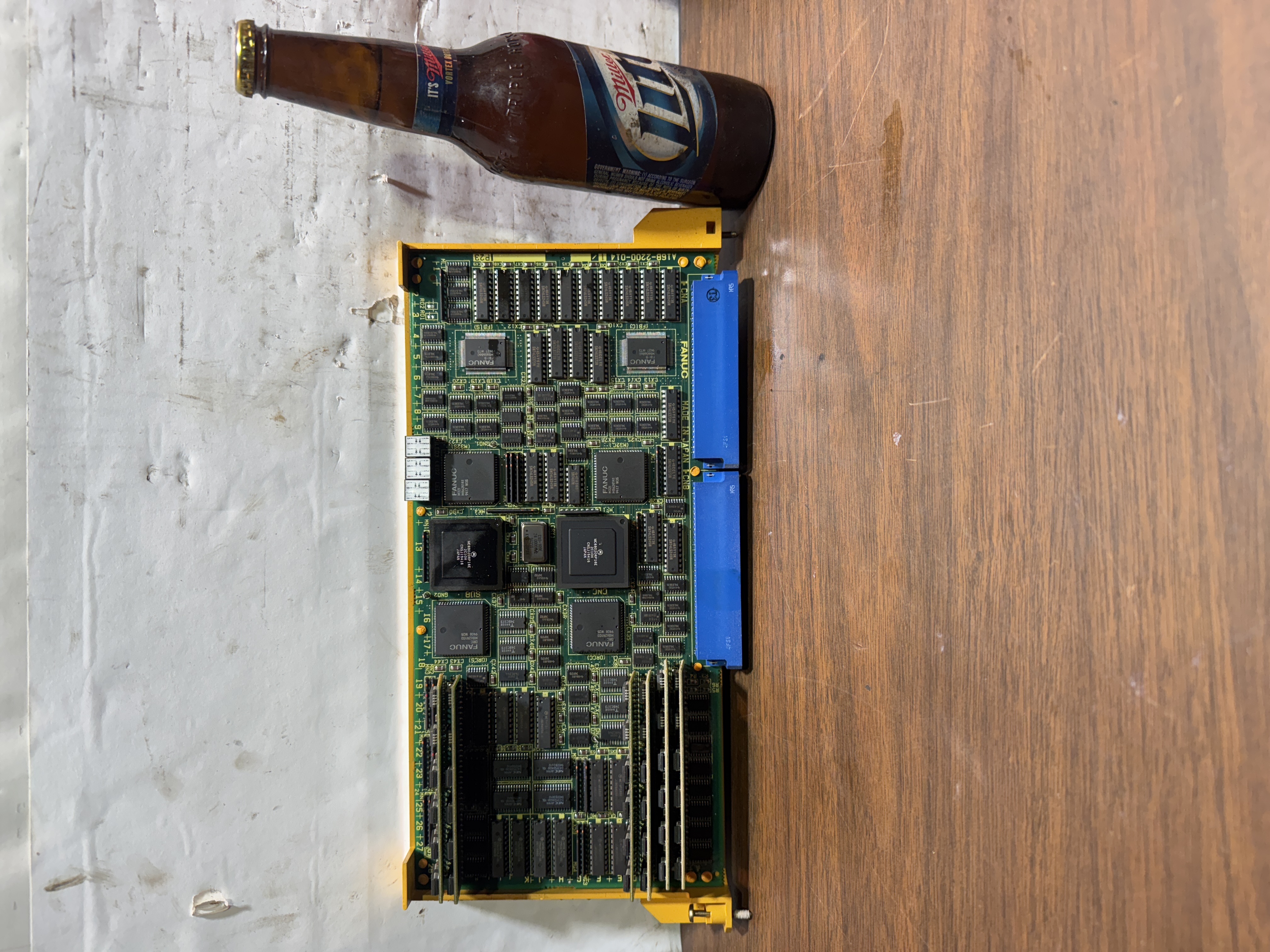 Fanuc A16B-2200-0141/16E Base 2 PCB Sub CPU CNC Series 15 Board