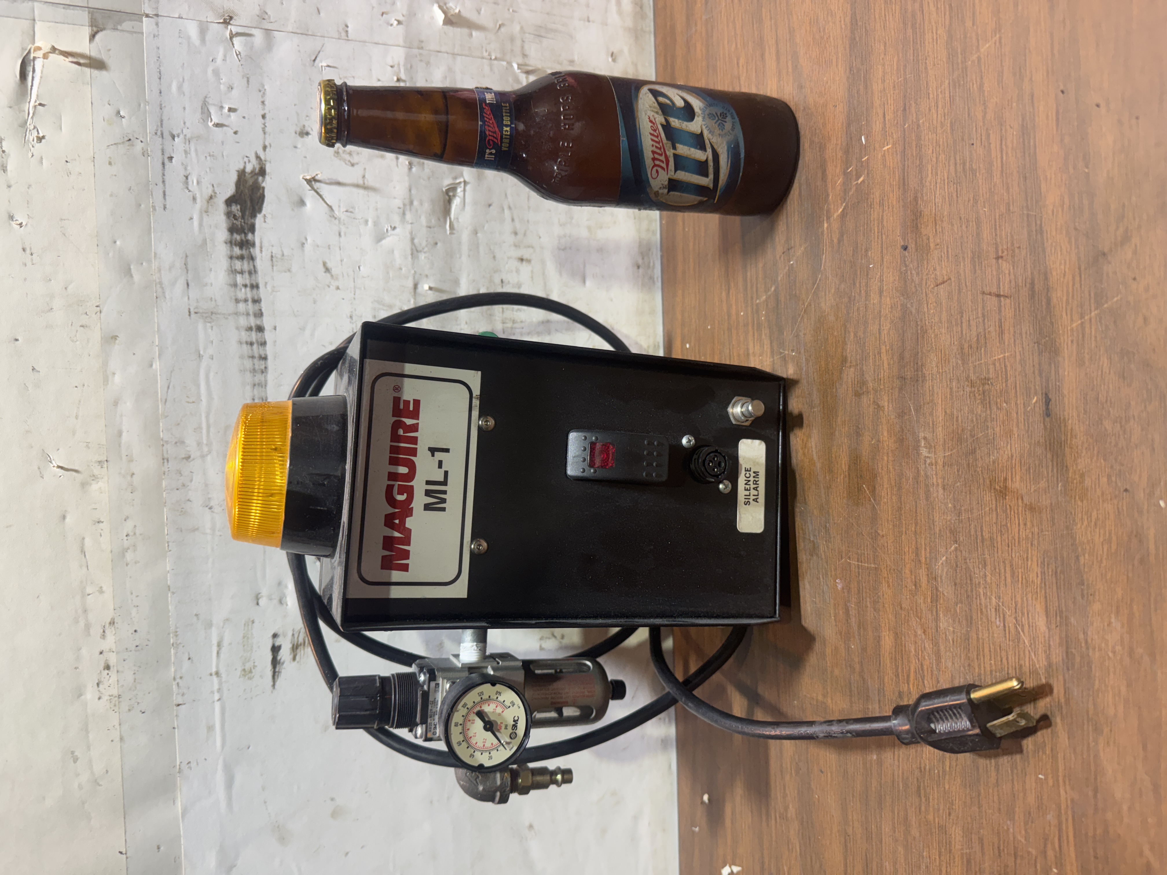 Maguire ML-1A Micro-Loader Controller Alarm ML-1 SMC Regulator