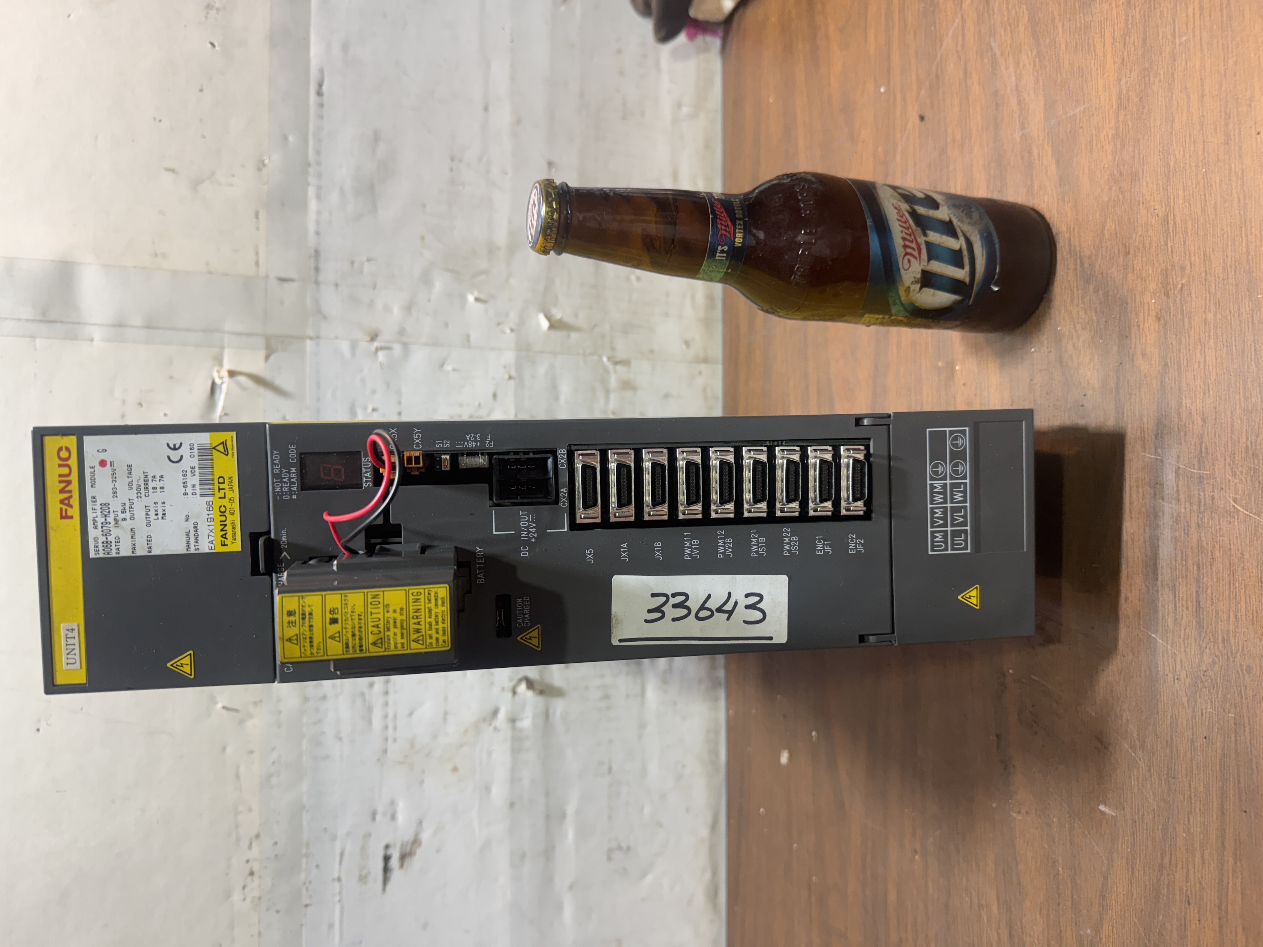 Fanuc A06B-6079-H208 Alpha SVM2-80/80 Dual Axis Servo Amp Module
