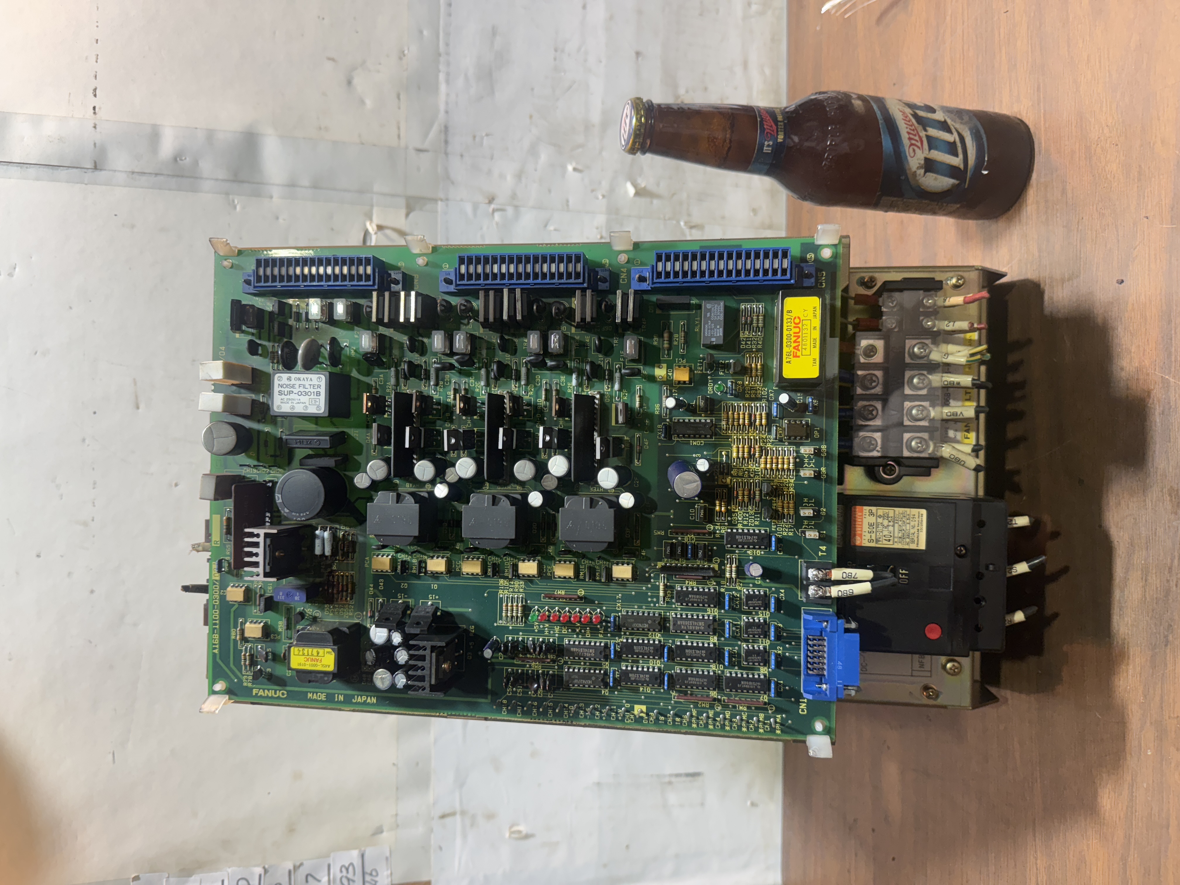 Fanuc A06B-6058-H007 AC Servo Amplifier A16B-1100-0300 Drive