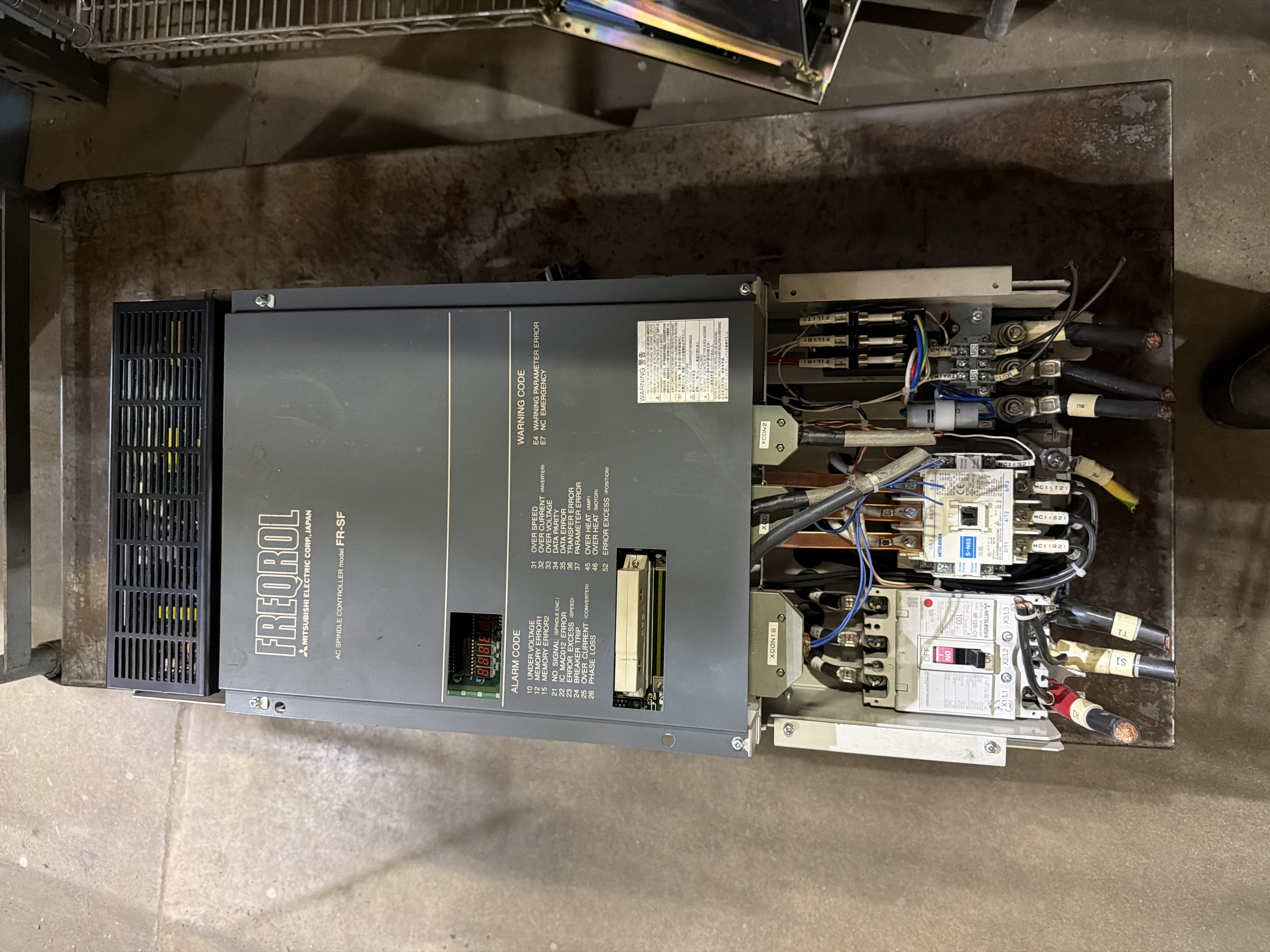 Mitsubishi Freqrol FR-SF-2-18.5KPNC AC Spindle Controller