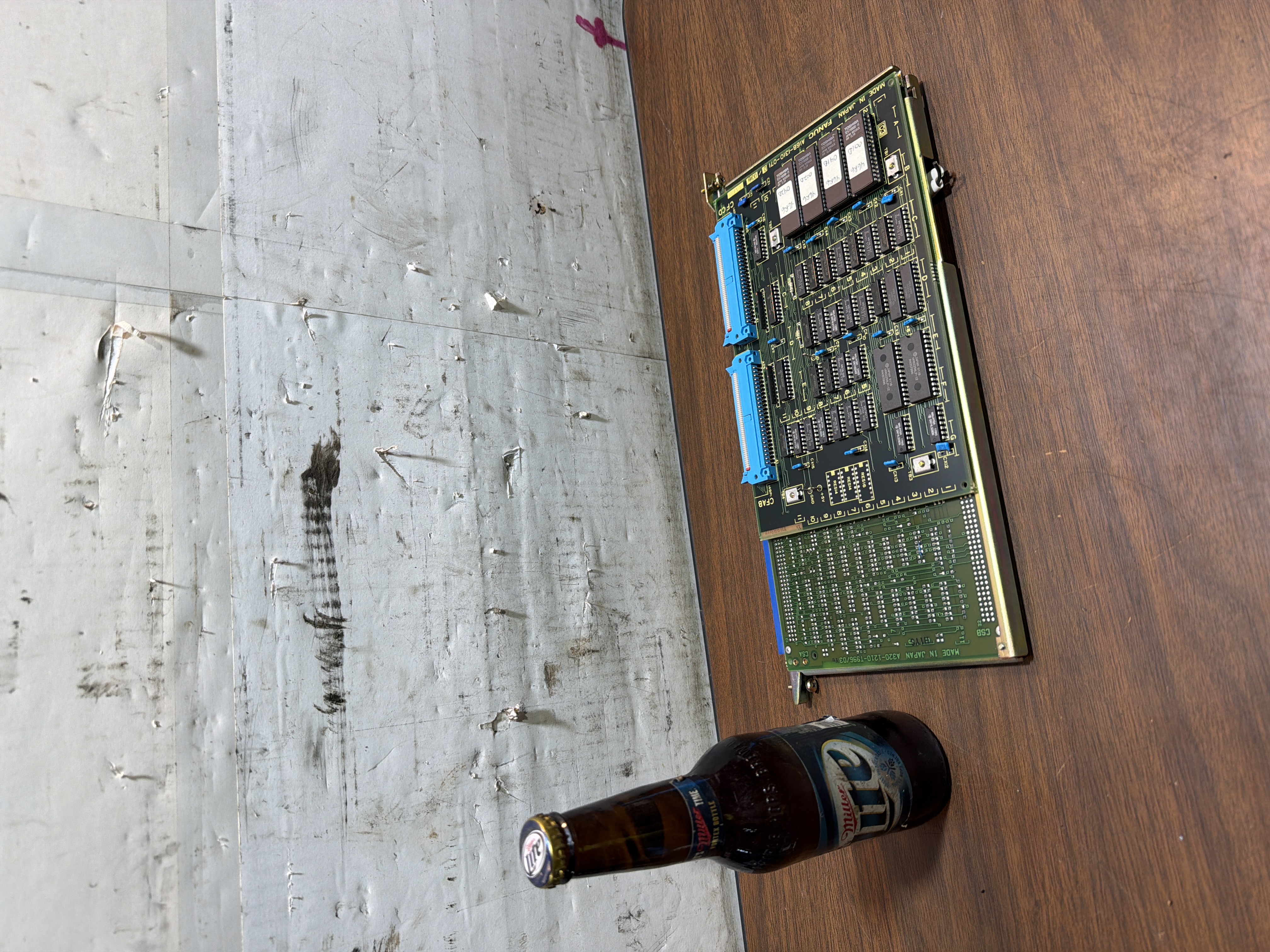 Fanuc CNC Circuit Board Lot A16B-1310-0710 and A16B-1210-0990