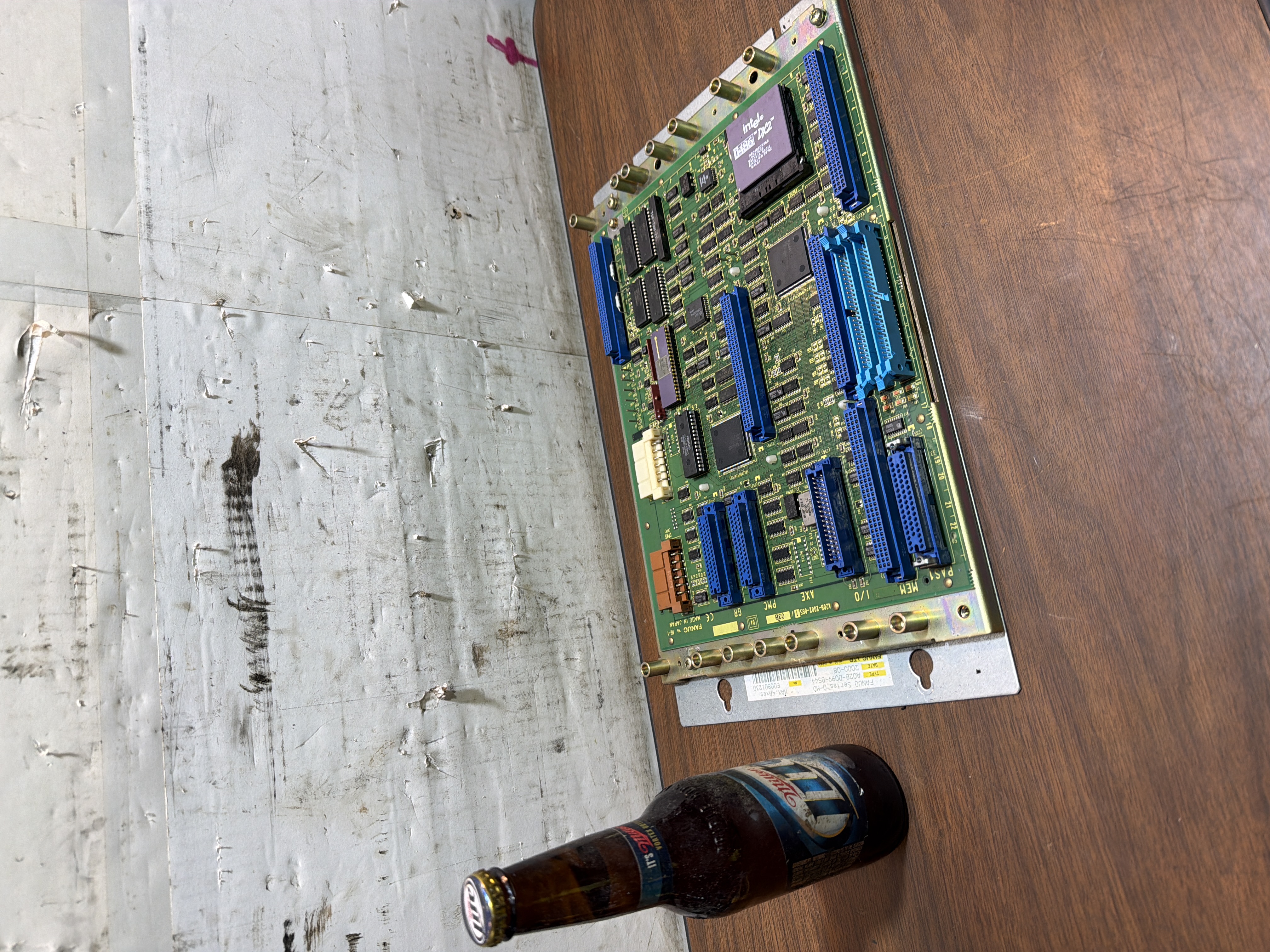 Fanuc Series 0-MD CNC Motherboard A02B-0099-B544 A20B-2002-0651/03B