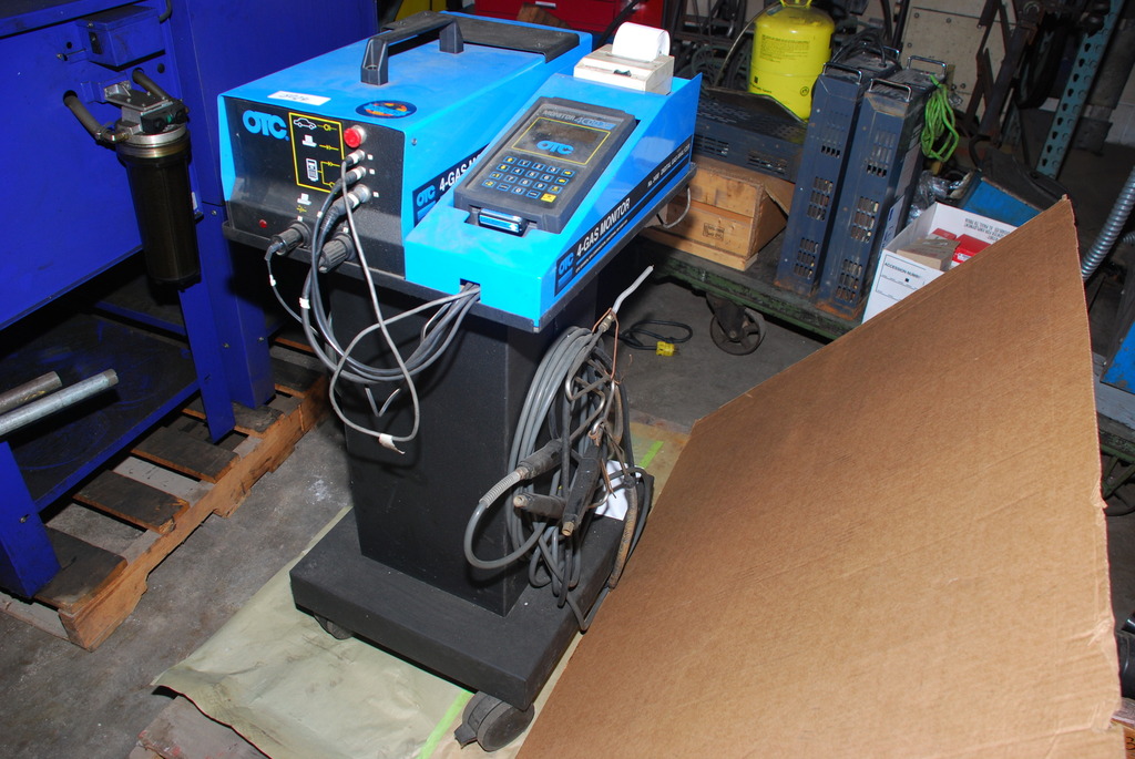 USED,OTC 4 GAS MONITOR NO. 3400 DIGITAL EXHAUST GAS ANALYSER