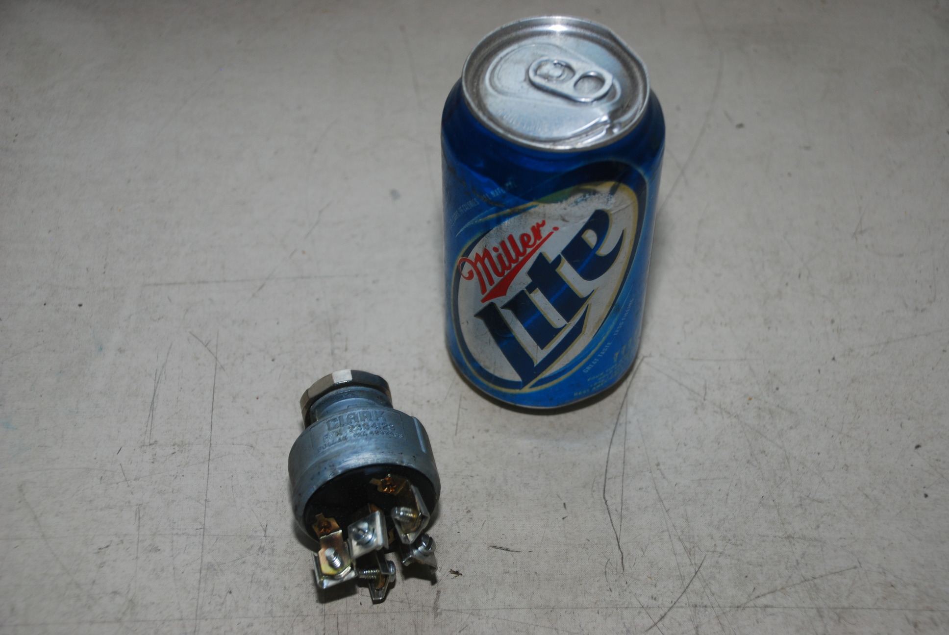 NEW, Clark Forklift Ignition Key Switch Part No. 2394129