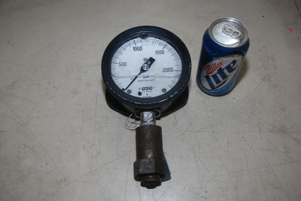 USG Solfrunt 2300 psi Pressure Gauge PI-6080 Made in USA