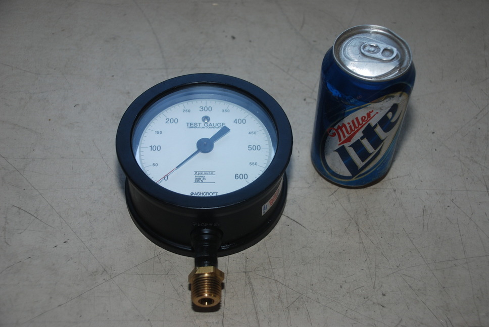 Ashcroft 600 Psi Test Gauge Temperature Compensated 3A 2 subd