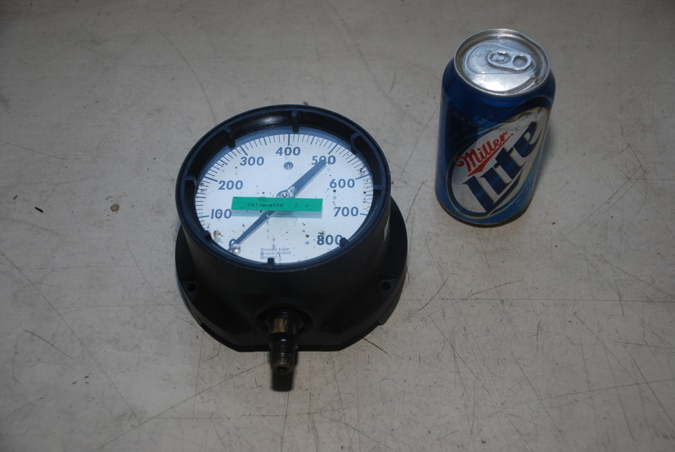 Ashcroft 800 psi Duragauge Pressure Gauge Bronze tube 45-1379