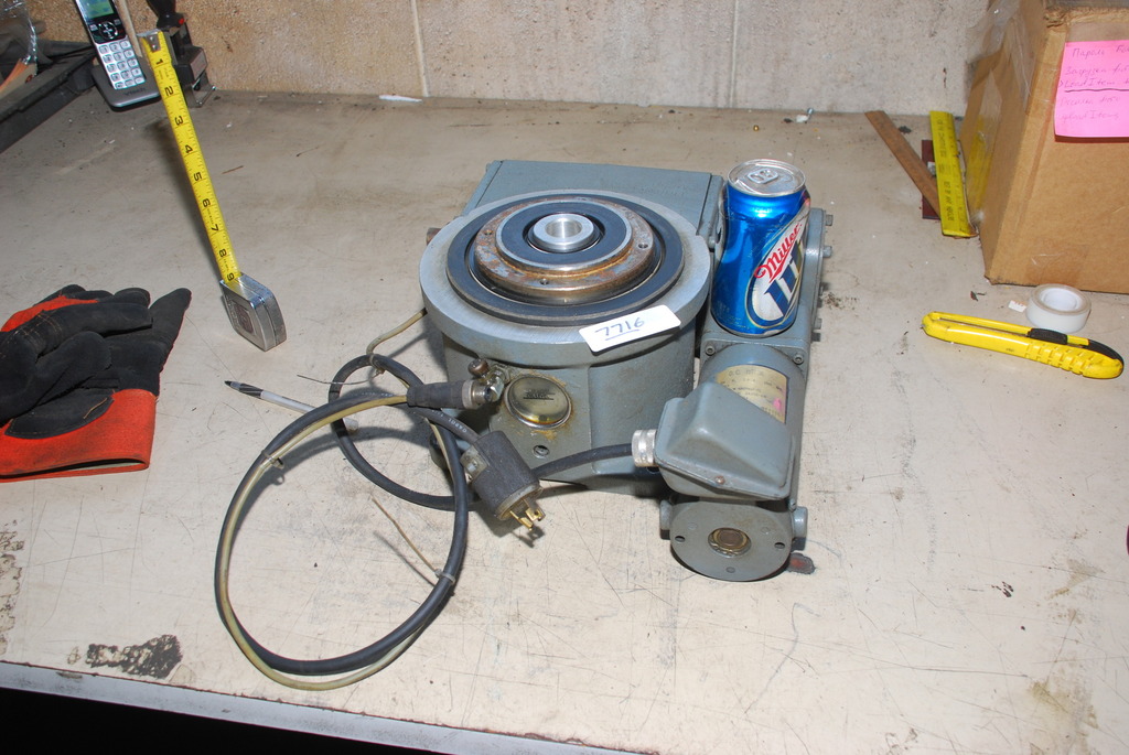 Small industrial rotary indexing indexer table