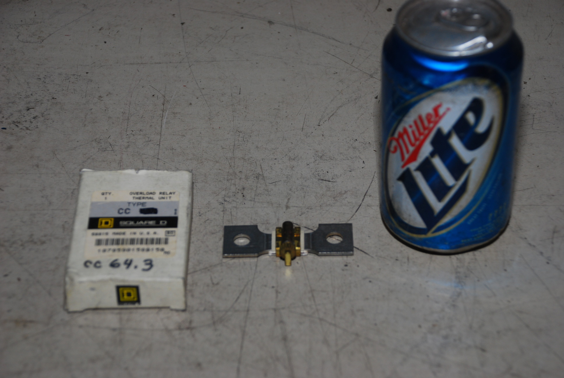 NEW, Square D Overload Relay Thermal Unit CC 64.3