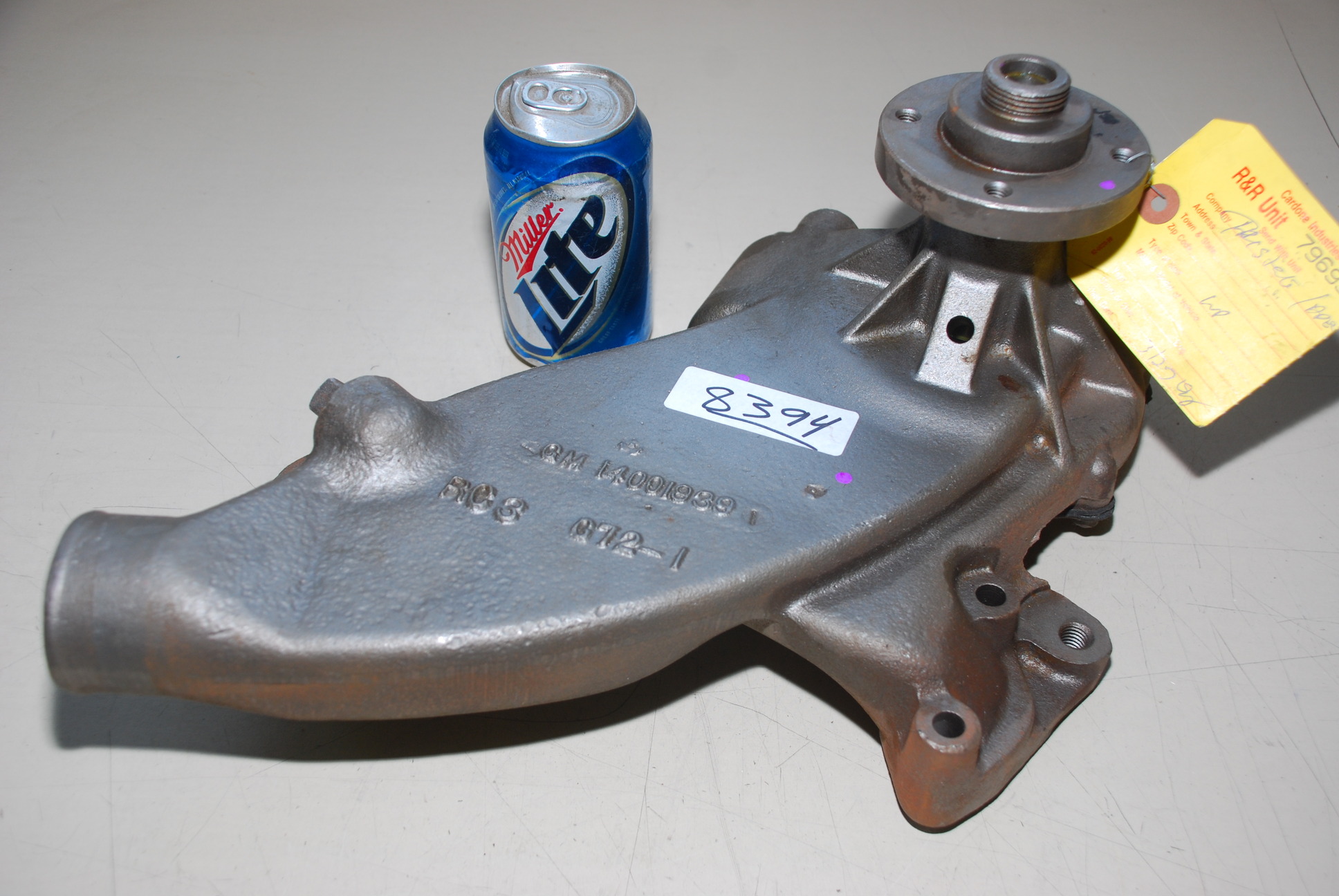 NEW WATER PUMP GM 14001938 CHEVY KODIAK GMC TOPKICK 1995