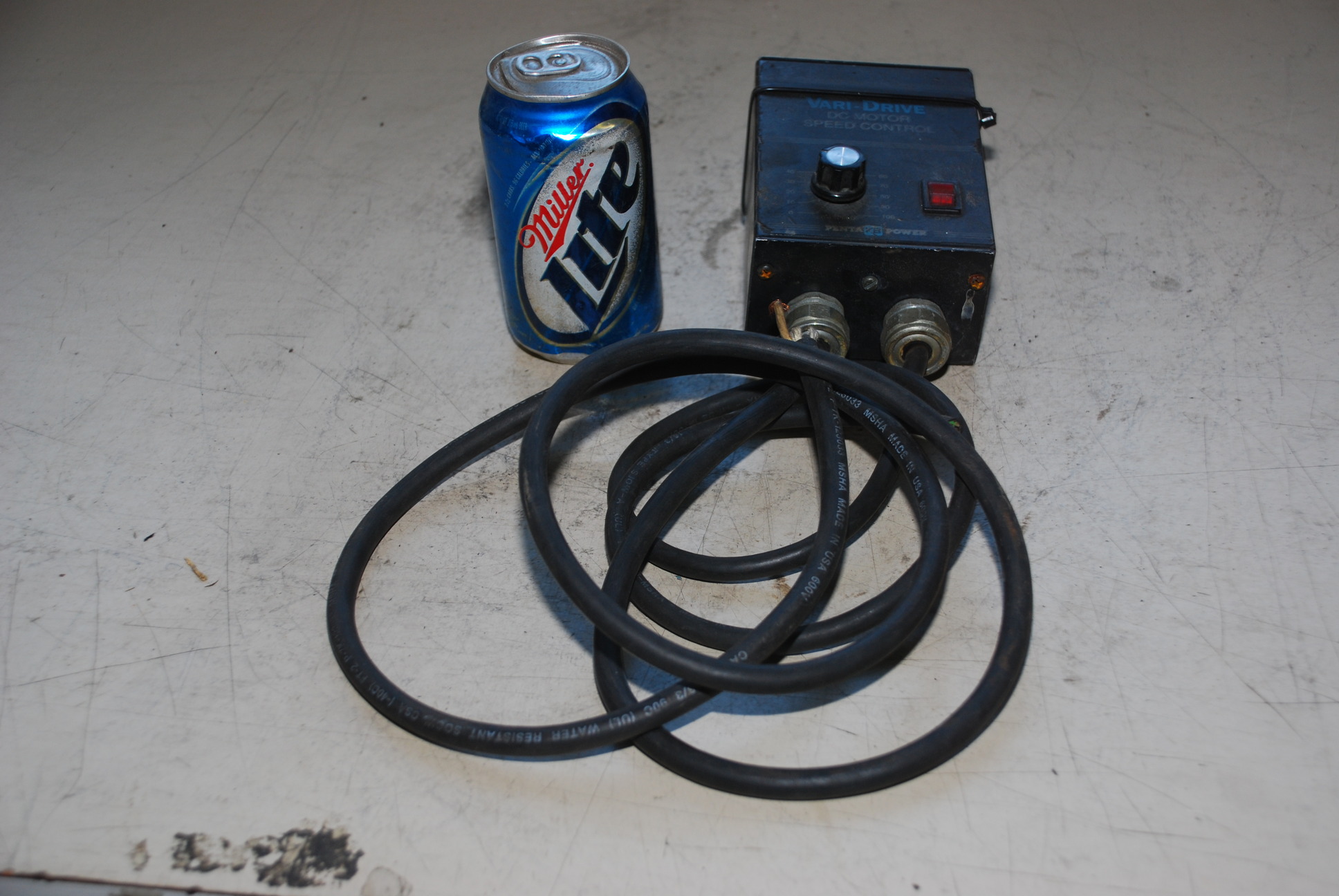 Vari-Drive Speed Control DC Motor KBWM-120, 120 VAC, 50/60Hz