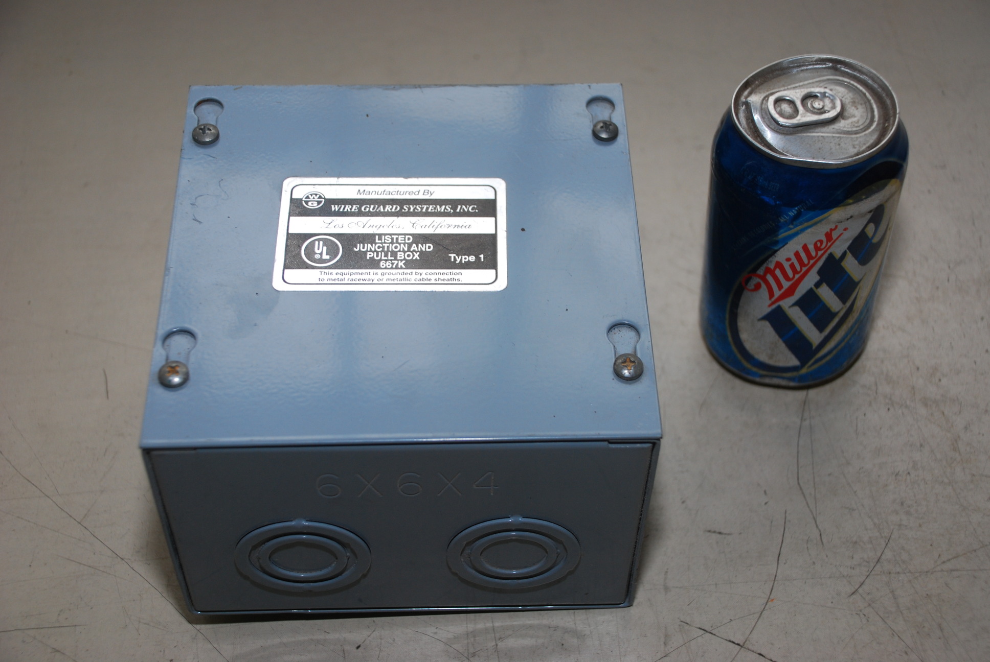 Wire Guard Systems Junction and Pull Box 667K Type 1