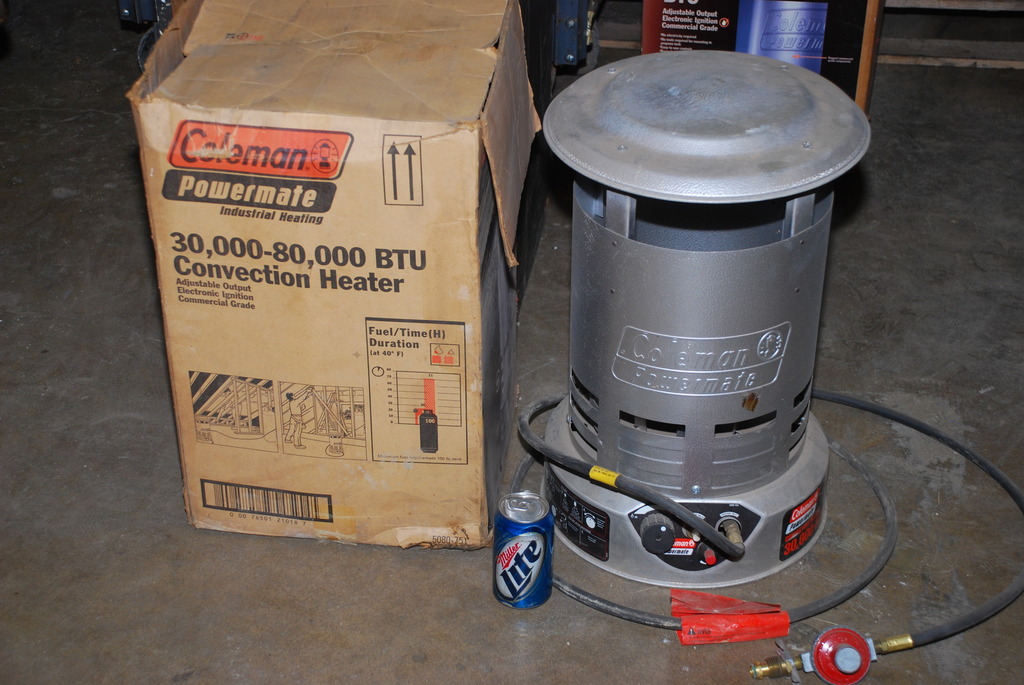 Coleman Propane Powermate 30,000 - 80,000 BTU Convection Heater USA