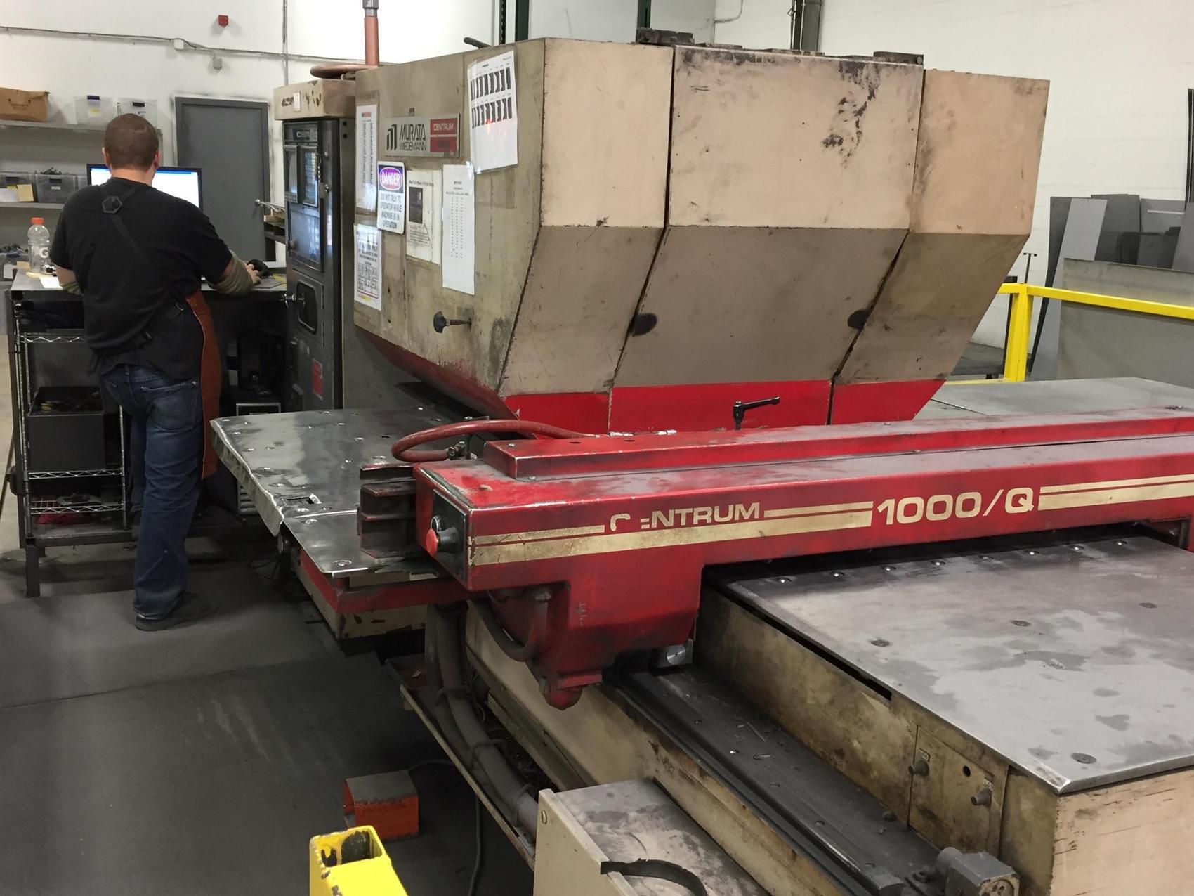 Murata Wiedemann Centrum 1000/Q CNC Punch Press