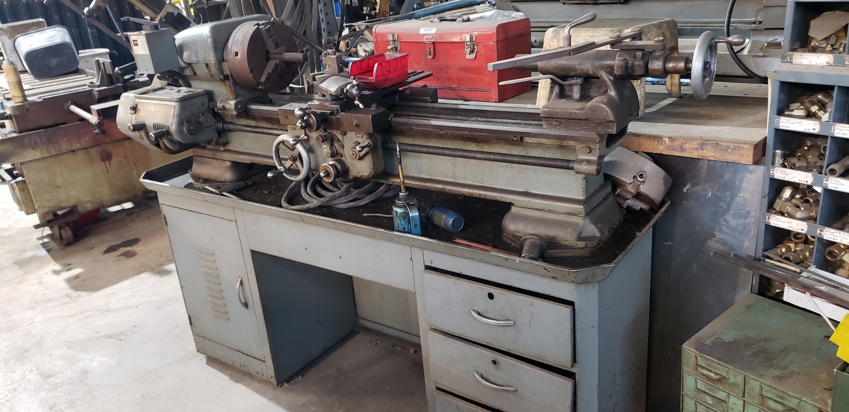 Sheldon lathe ts-56-b