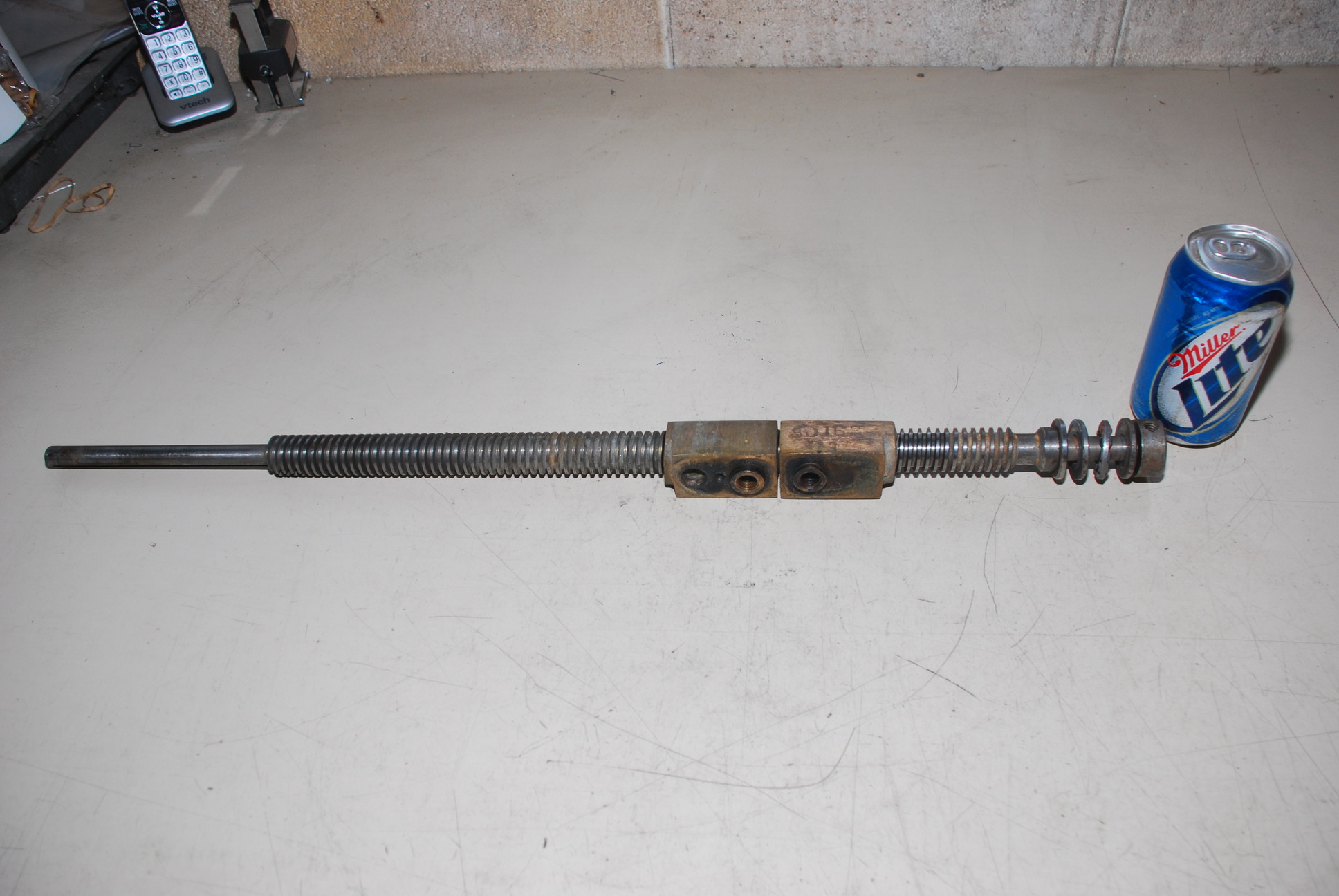 Cross Feed Screw from a Lodge and Shipley 20 inch Lathe nopl