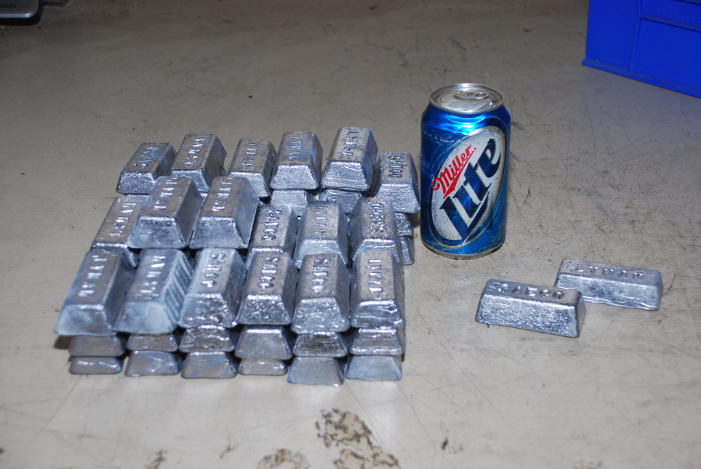 ONE Lyman Saego Linotype Lead Bar for casting Bullets