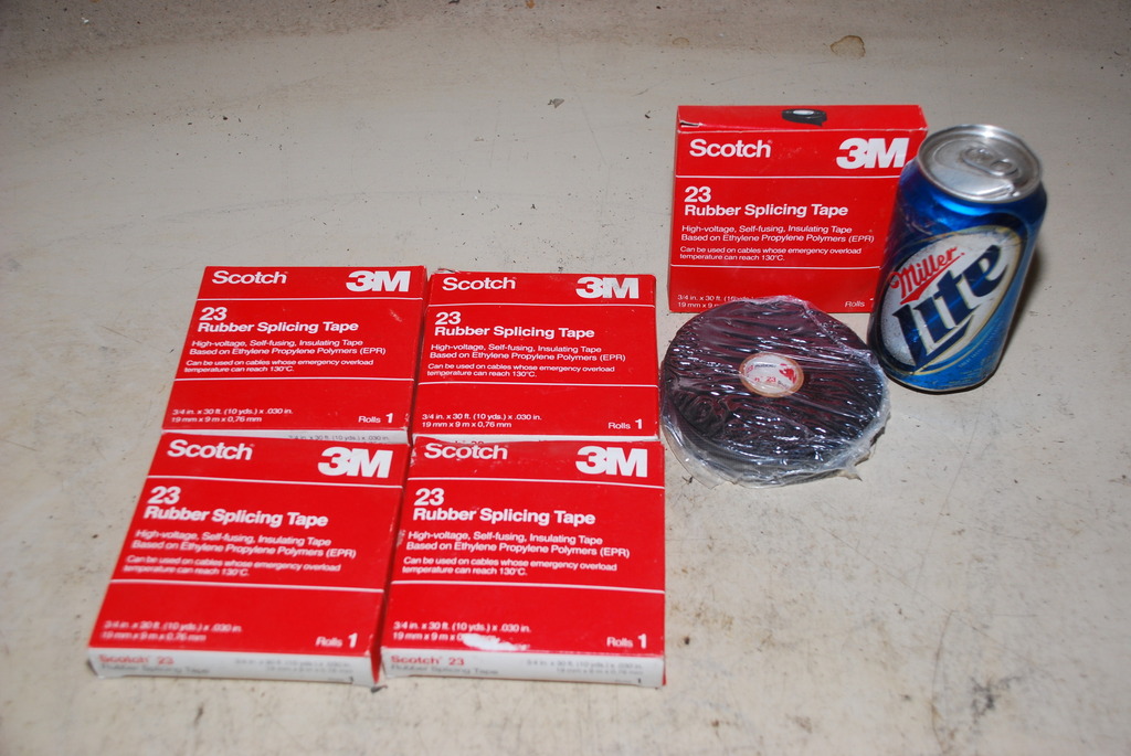 NOS, Scotch 3M 23 Rubber Splicing Tape 3/4" x 30 ft.