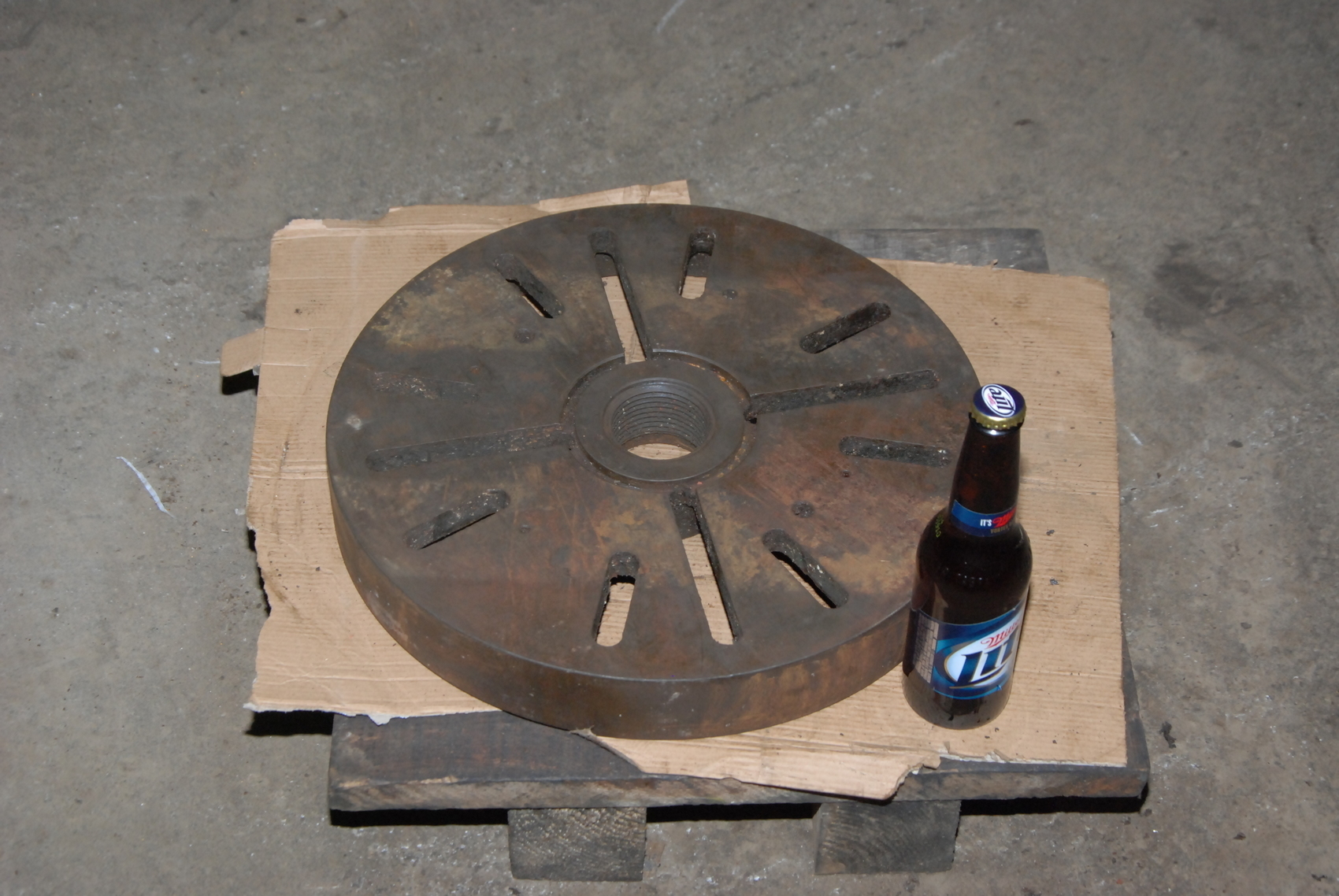 15 1 2 Lathe Chuck Threaded Spindle Mount 2 3 4 Through Hole 15 1 2 Lathe Chuck Threaded Spindle Mount 2 3 4 Through Hole